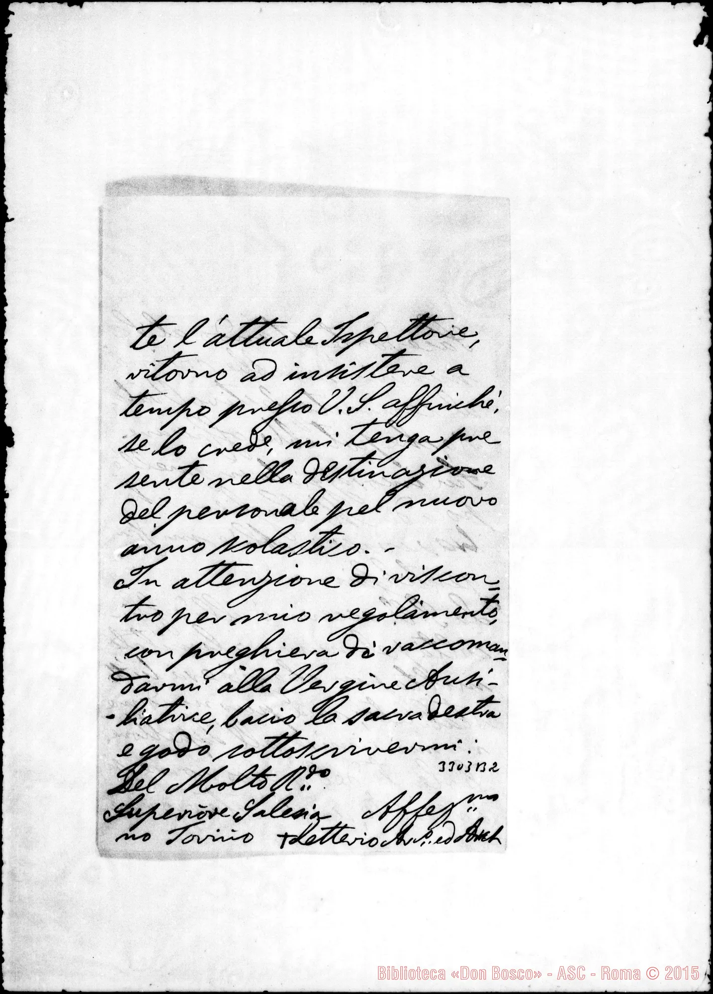 Fotogramma B 2 — Letterio d’Arrigo, arciv.-Don Rua. Messina, 8-08-1899