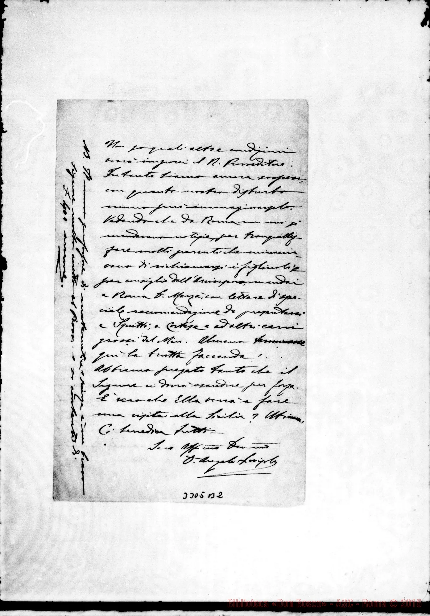 Fotogramma B 2 — Don Lovisolo-Don Cerruti. Messina, 27-11-1901