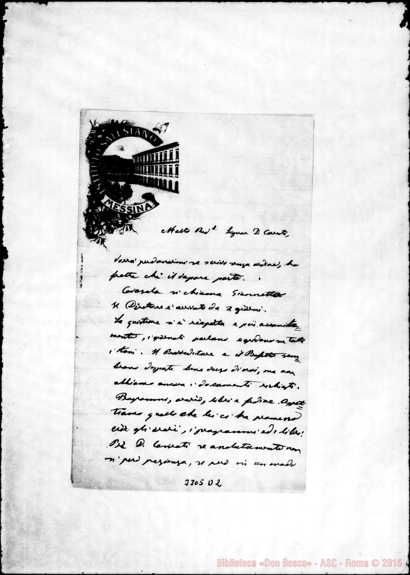 Fotogramma D 2 — Nunzio Marzà-Don Cerruti. Senza data