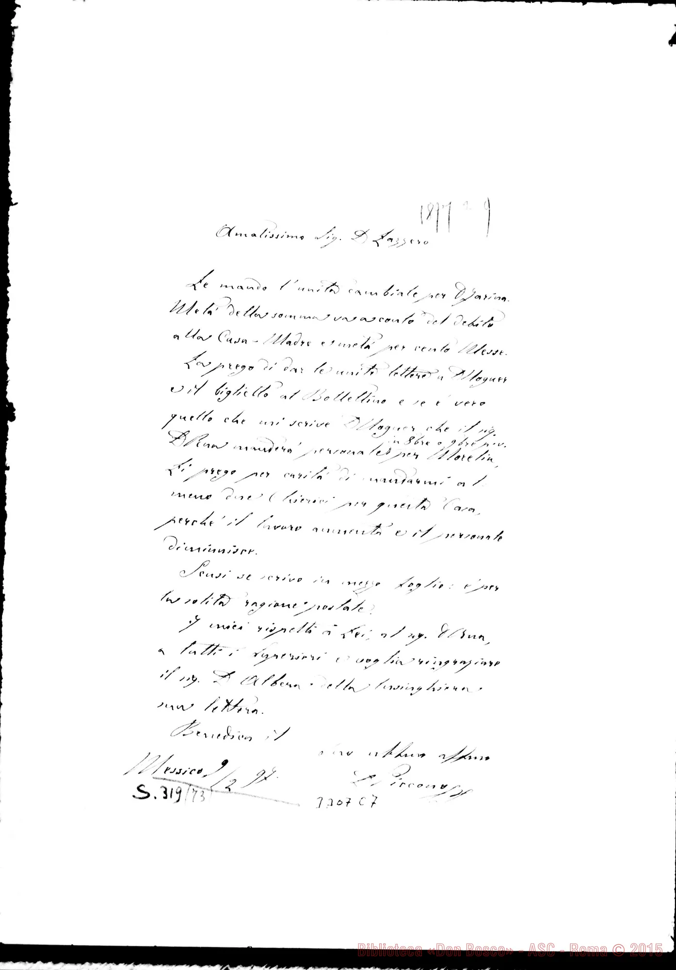 Fotogramma C 7 — Don Piccono-Don Lazzero. México, 9-02-1897