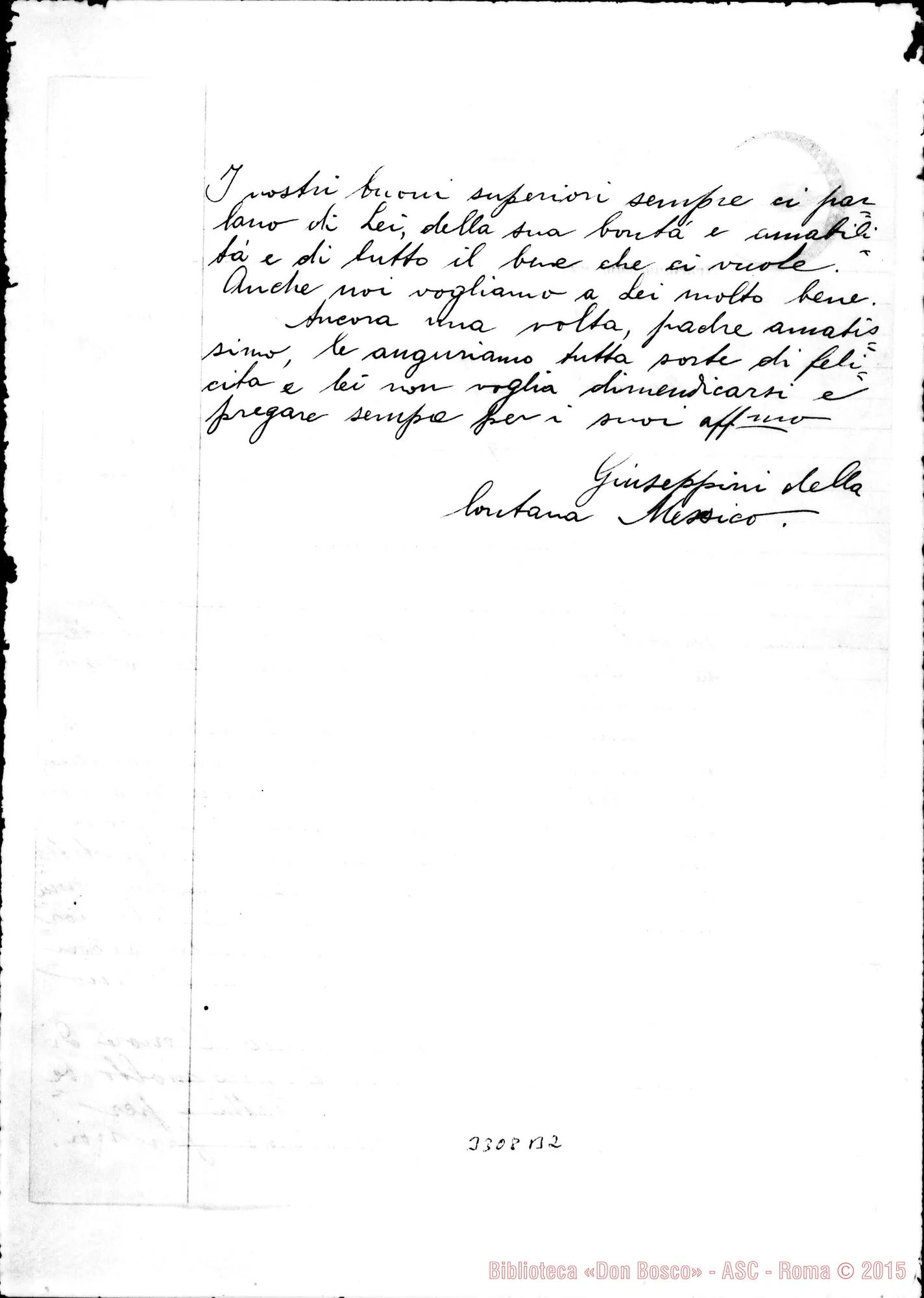 Fotogramma B 2 — I Giuseppini della lontana Messico-Don Lazzero, il 3-03-1903