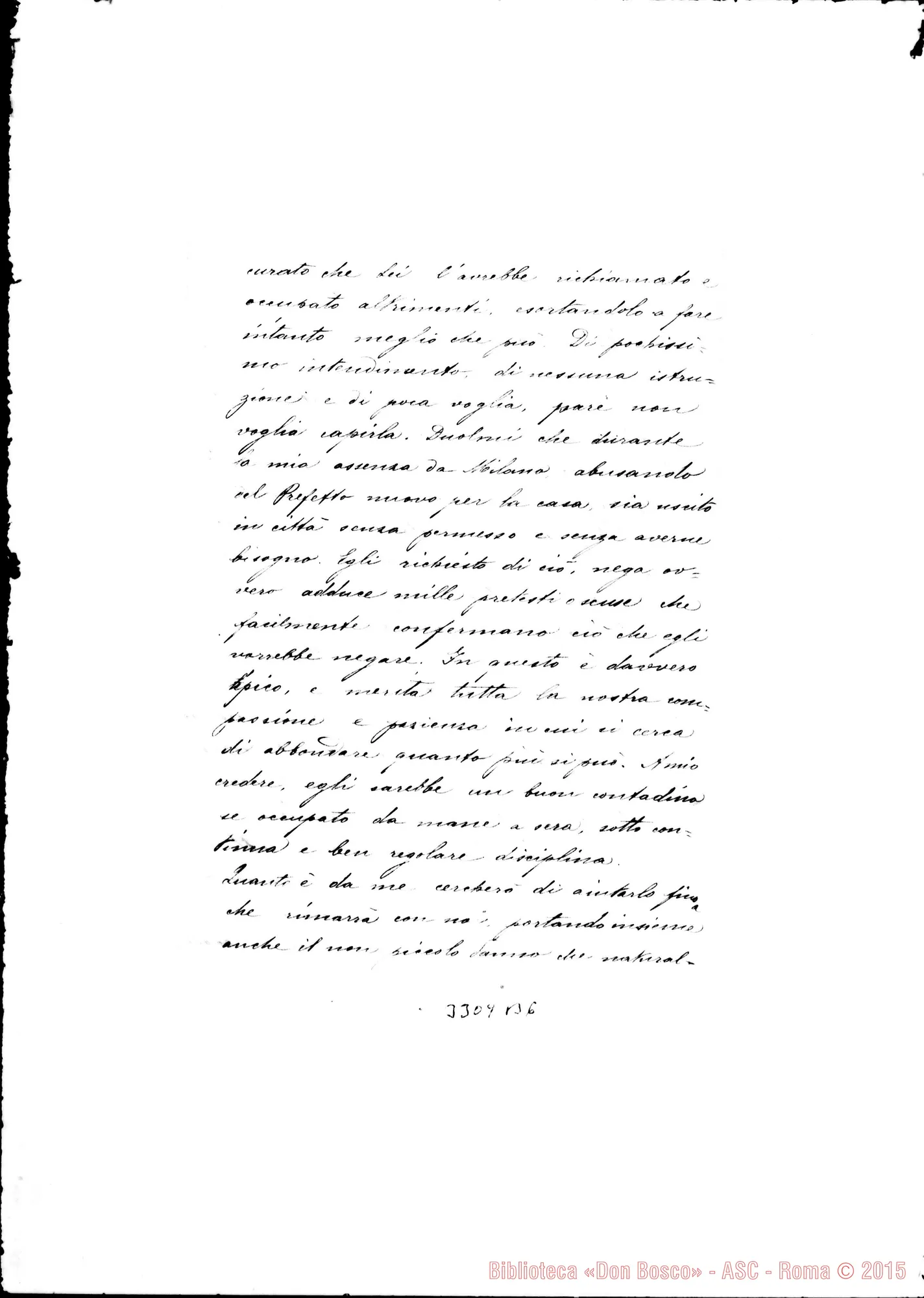 Fotogramma B 6 — Don Lorenzo Saluzzo-Don Lazzero. Milano, 6-10-1896