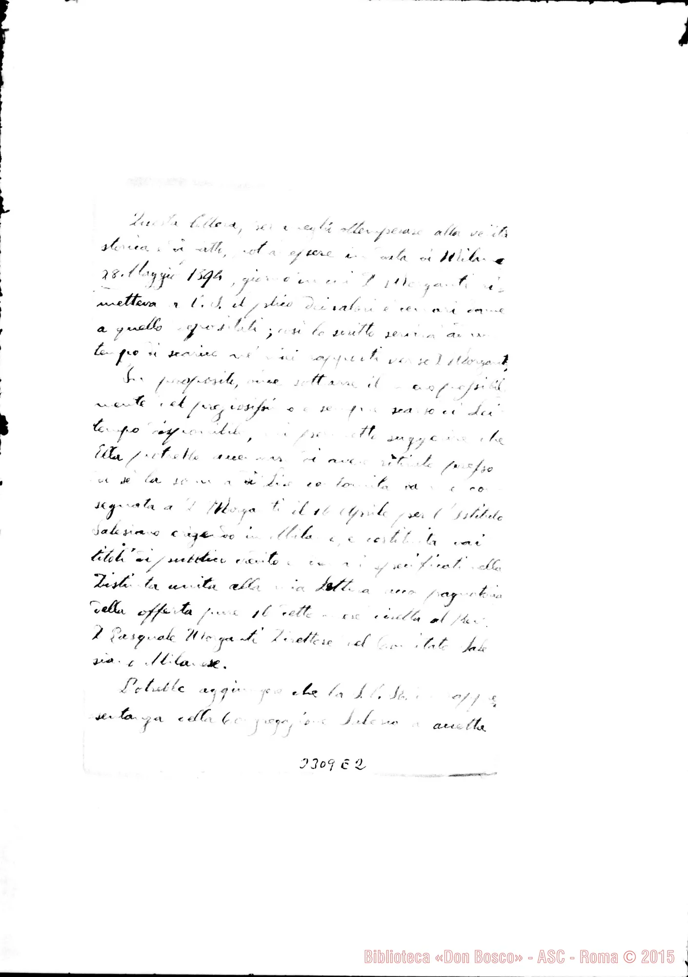 Fotogramma E 2 — Fr. Zucchi Pecoroni-Don Rua. Milano, 8-06-1894