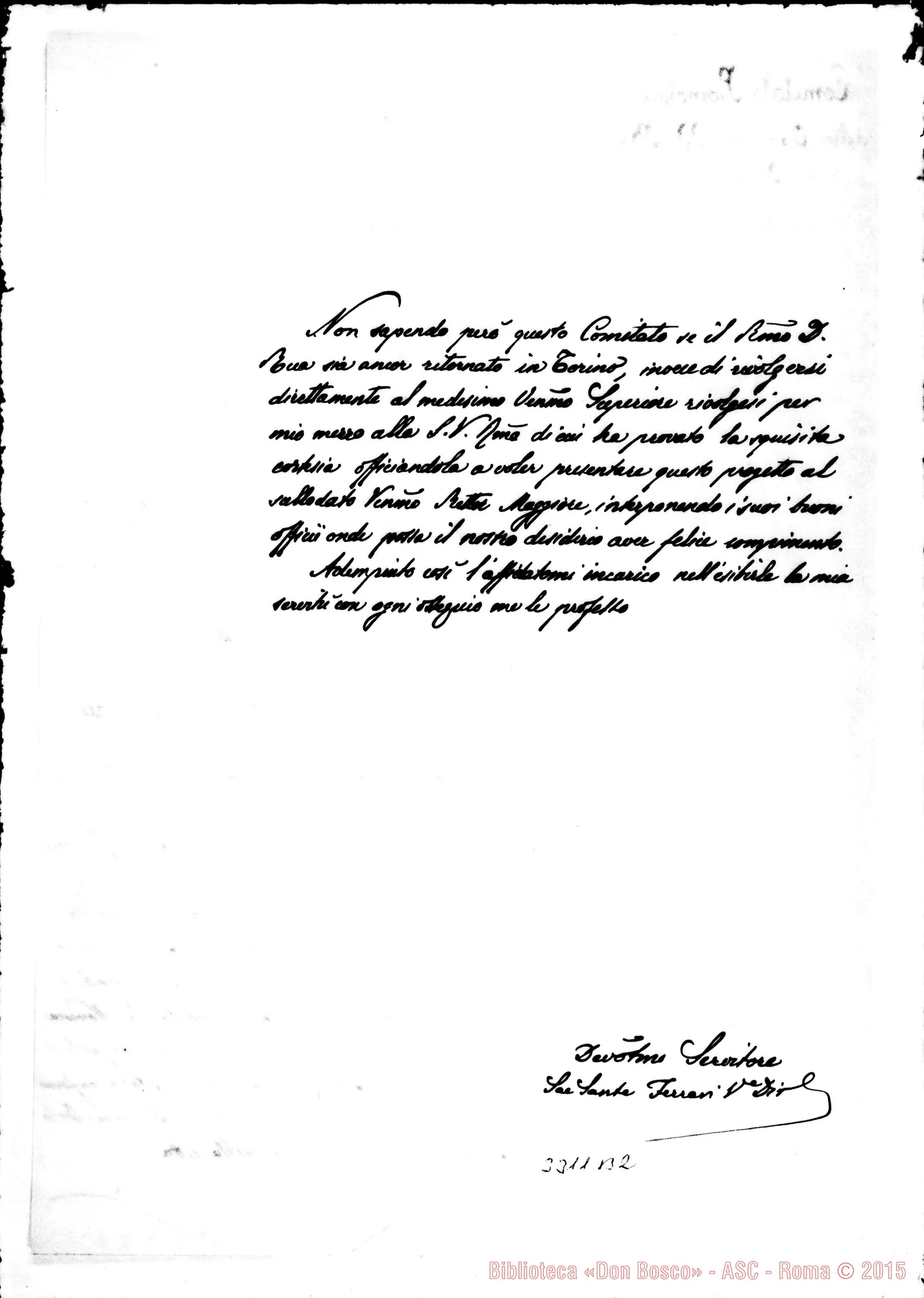 Fotogramma B 2 — Don Sante Ferrari-Don Durando. Modena, 6-04-1895