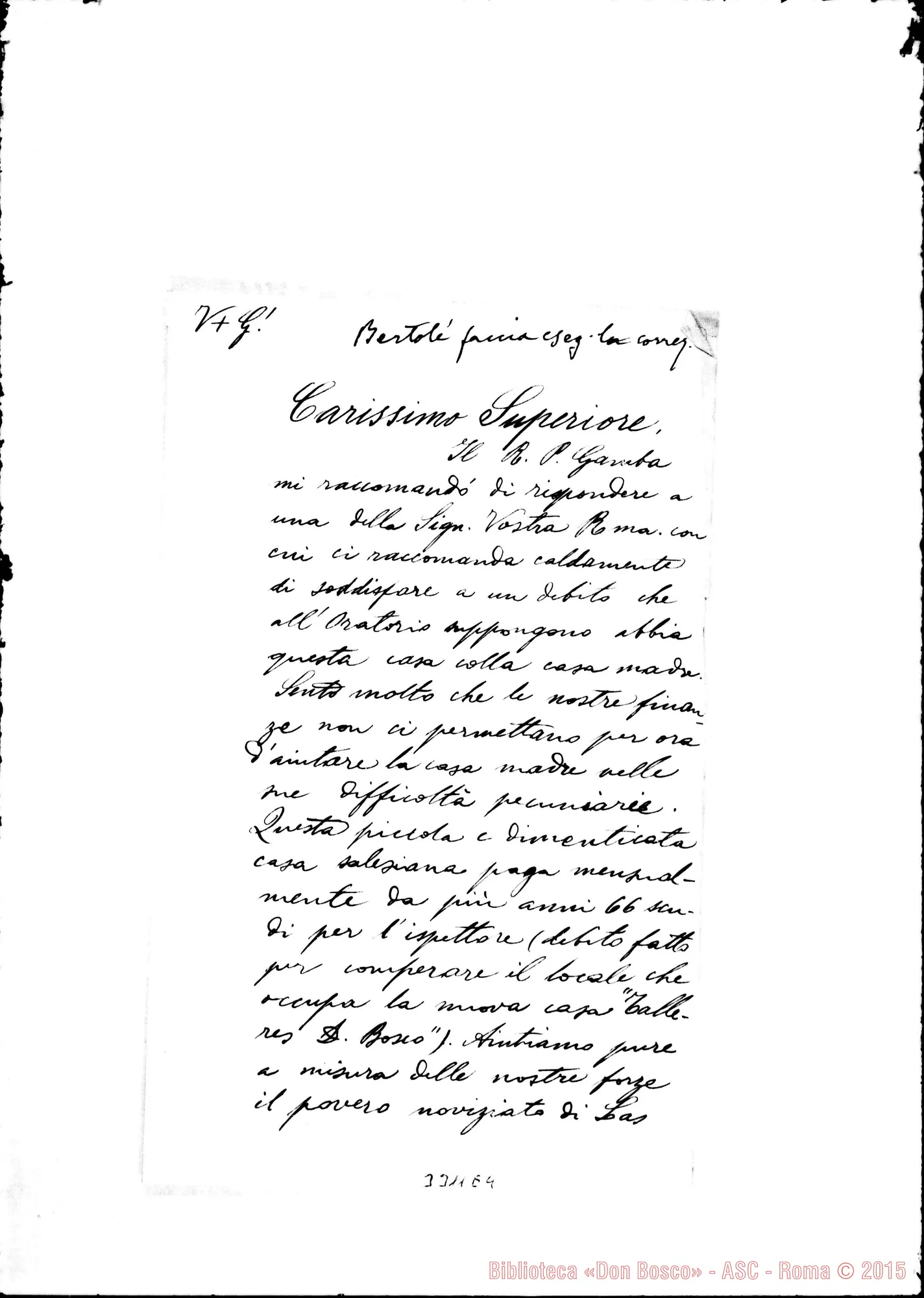 Fotogramma E 4 — Don Fabrizio Soldano-Superiore. Montevideo, 19-04-1895 Autogr. Rua