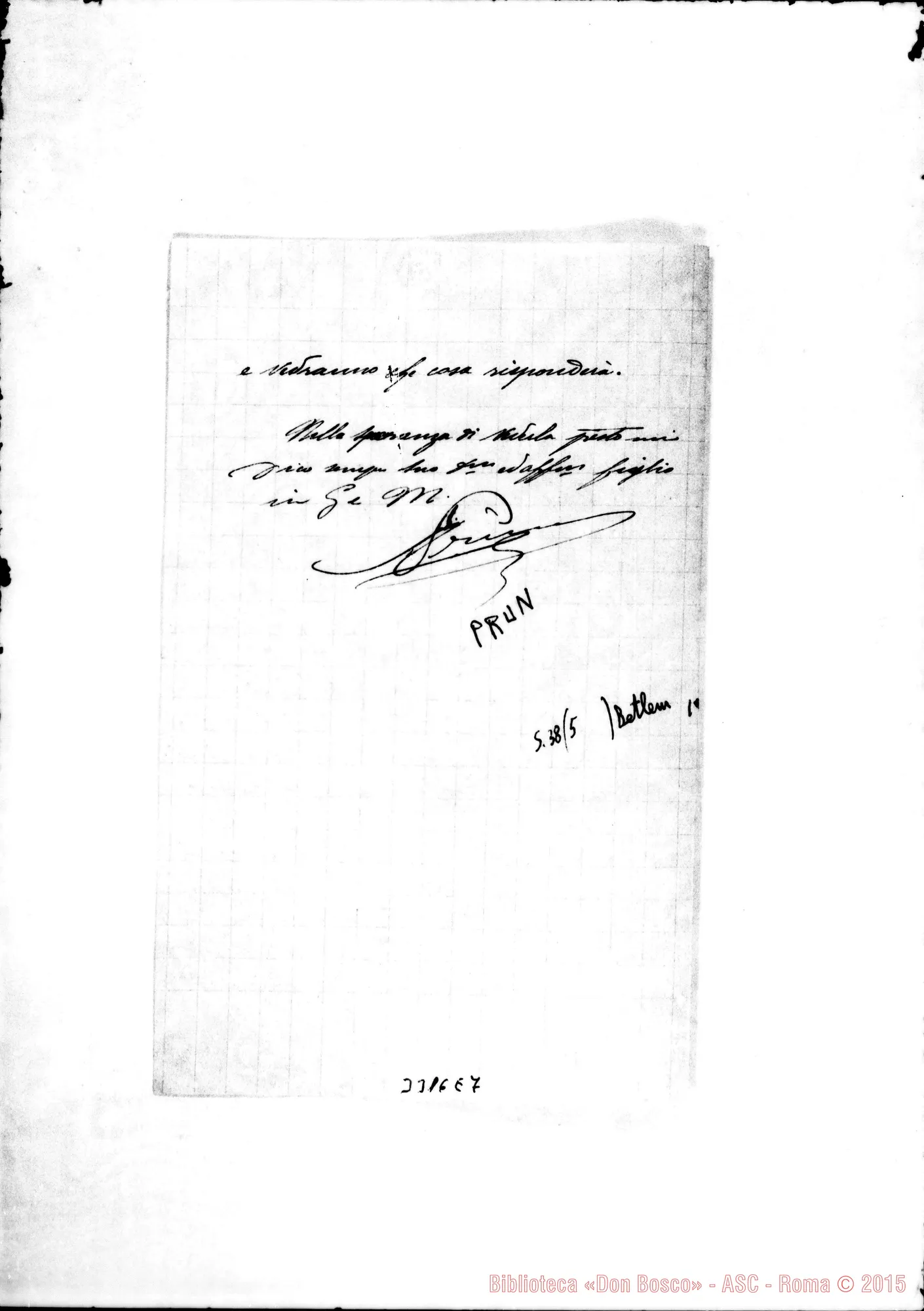 Fotogramma E 7 — Don Atanasio Prun-Rev.do Padre. Nazareth, 3-04-1900