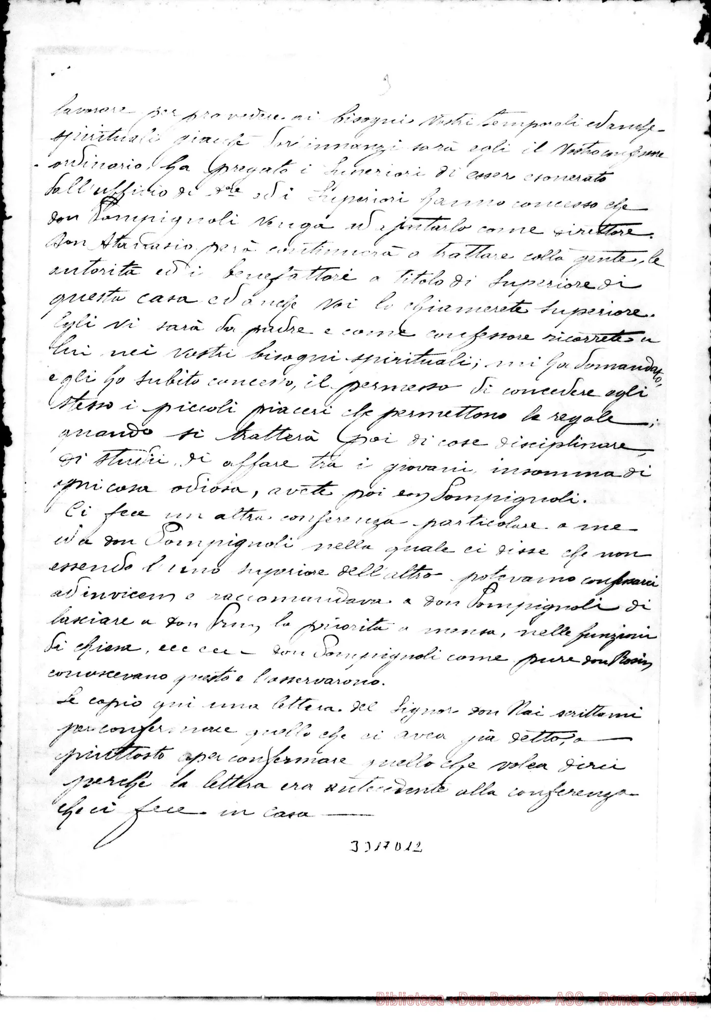 Fotogramma D 12 — Don Atanasio Prun-Ispettore. Nazareth, 16-04-1909
