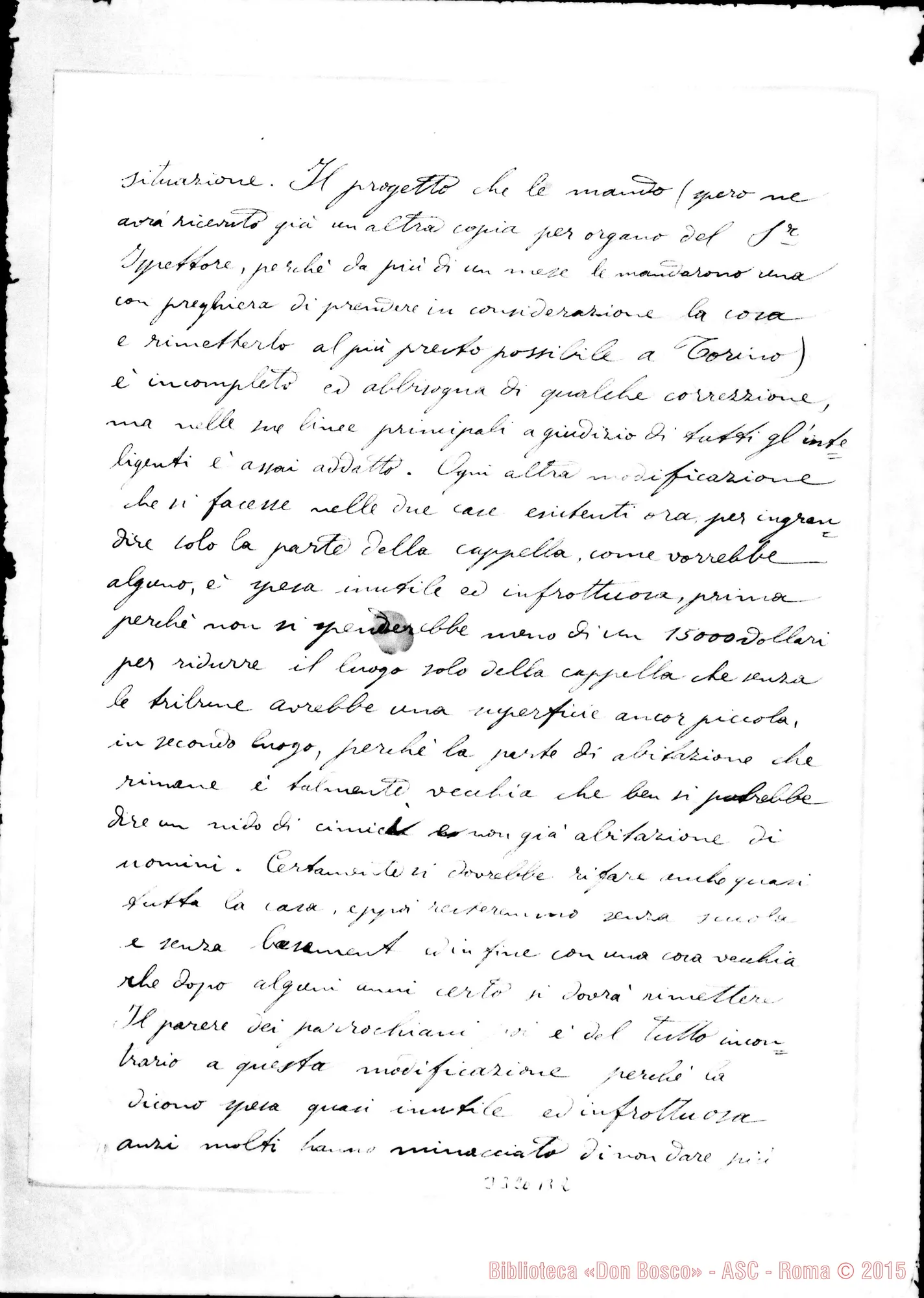 Fotogramma B 2 — Don Innocenzo Montanari-Sig. Prefetto. New York, 22-02-1908