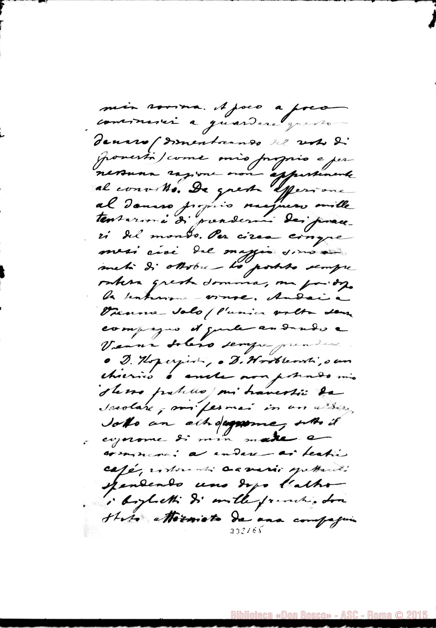 Fotogramma E 5 — Don Francesco Travinski-Don Rua. Senza data