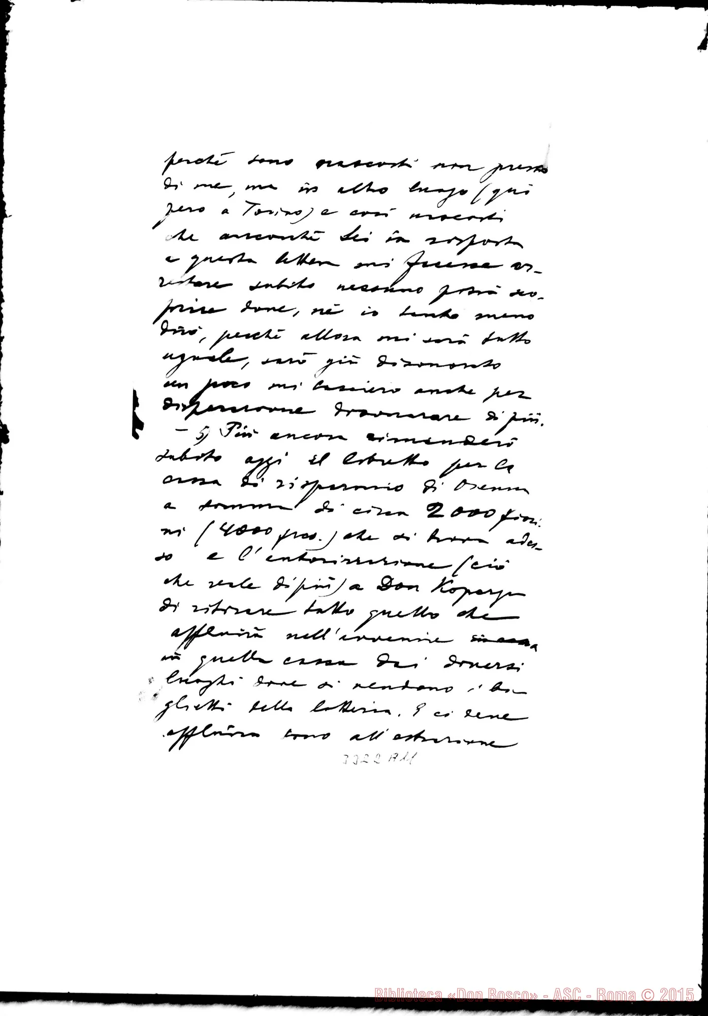 Fotogramma A 11 — Don Francesco Travinski-Don Rua. Senza data