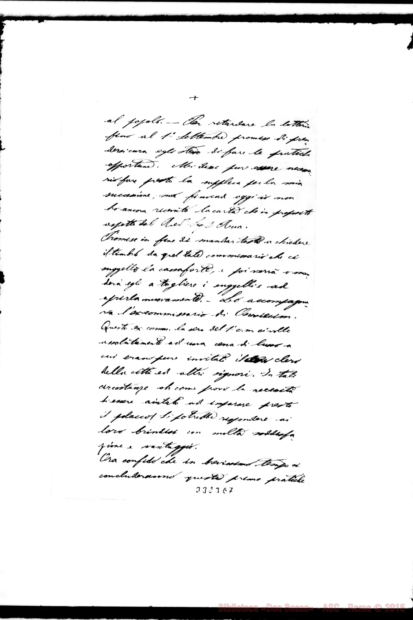 Fotogramma E 7 — Don Manassero-Don Durando. Oswiecim, 4-01-1900