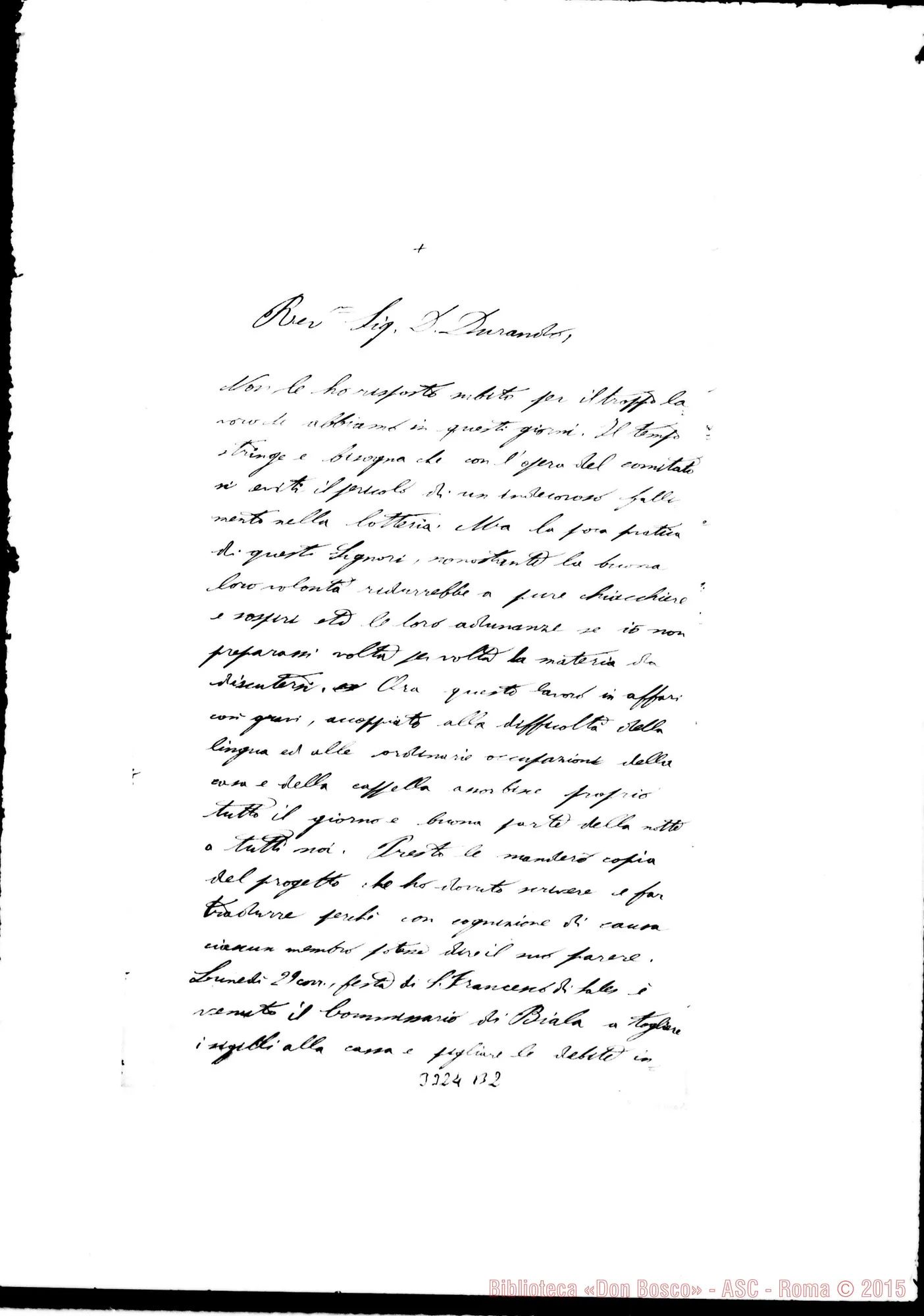 Fotogramma B 2 — Don Manassero-Don Durando. Oswiecim, 31-01-1900
