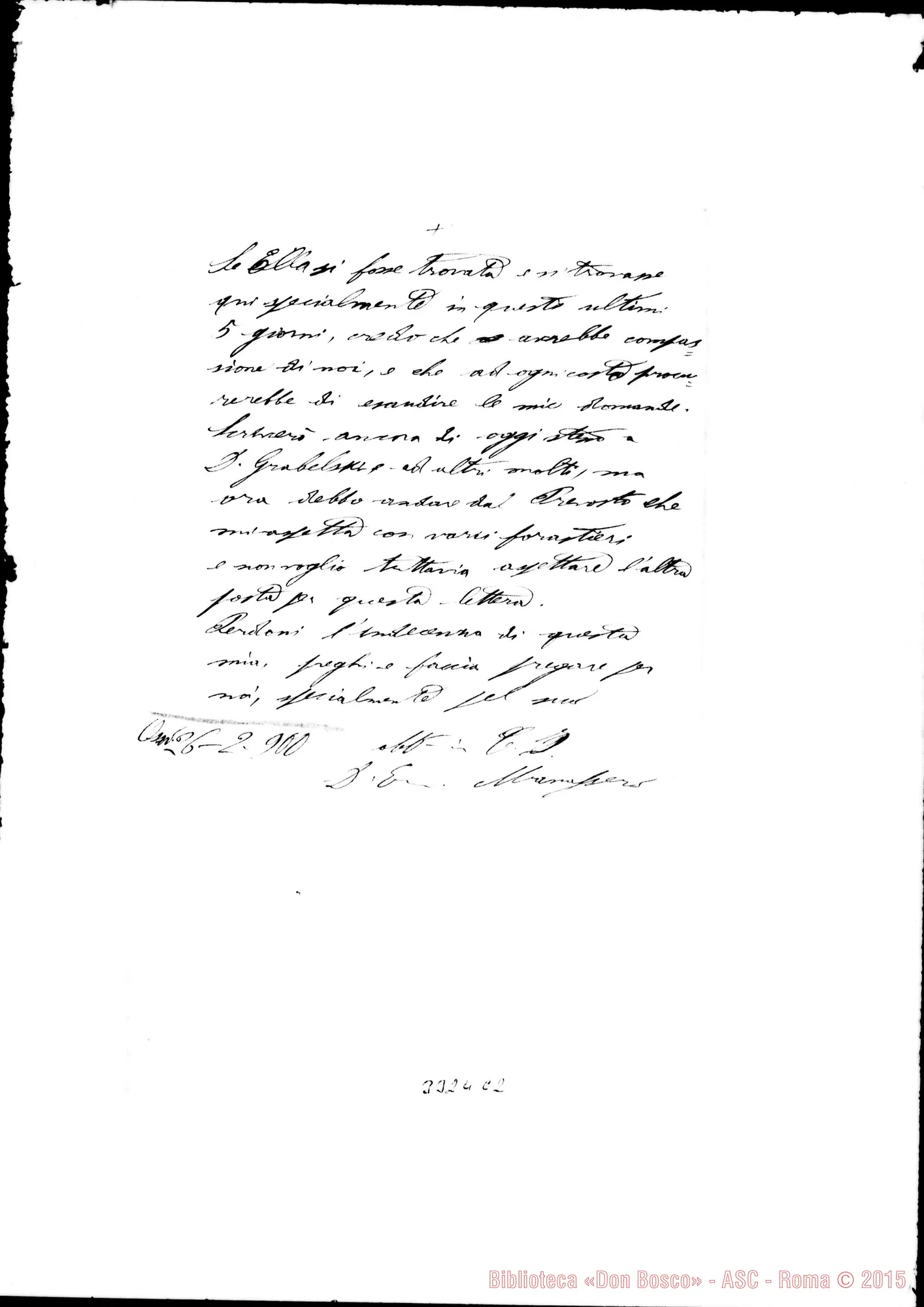 Fotogramma C 2 — Don Manassero-Don Durando. Oswiecim, 26-02-1900