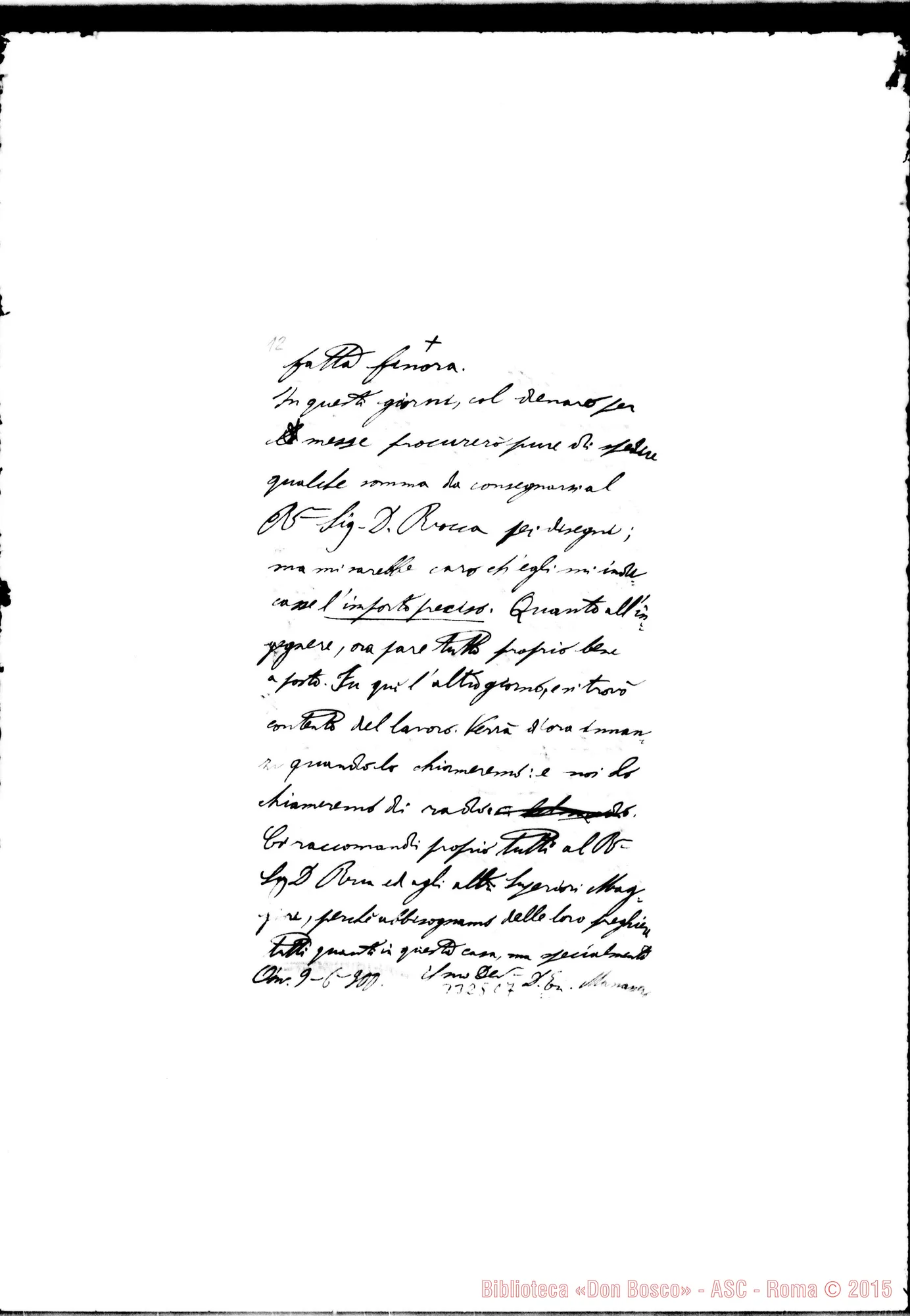 Fotogramma C 7 — Don Manassero-Don Durando. Oswiecim, 9-06-1900