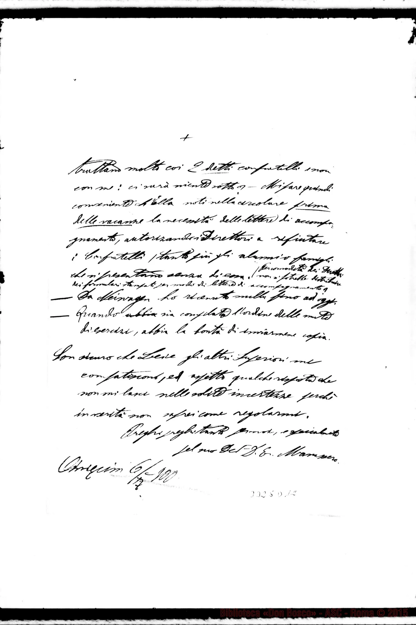 Fotogramma D 12 — Don Manassero-Don Durando. Oswiecim, 6-07-1900