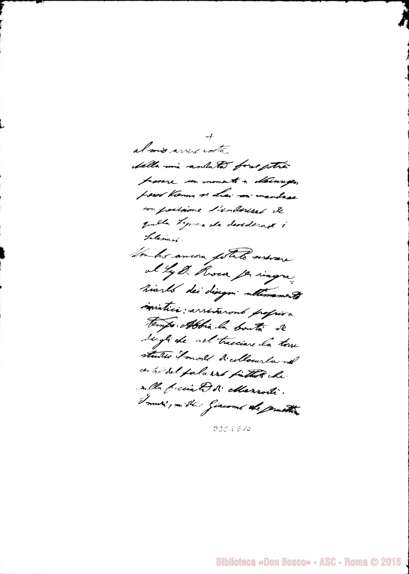 Fotogramma E 10 — Don Manassero-senza intestazione. Oswiecim, 20-08-1900