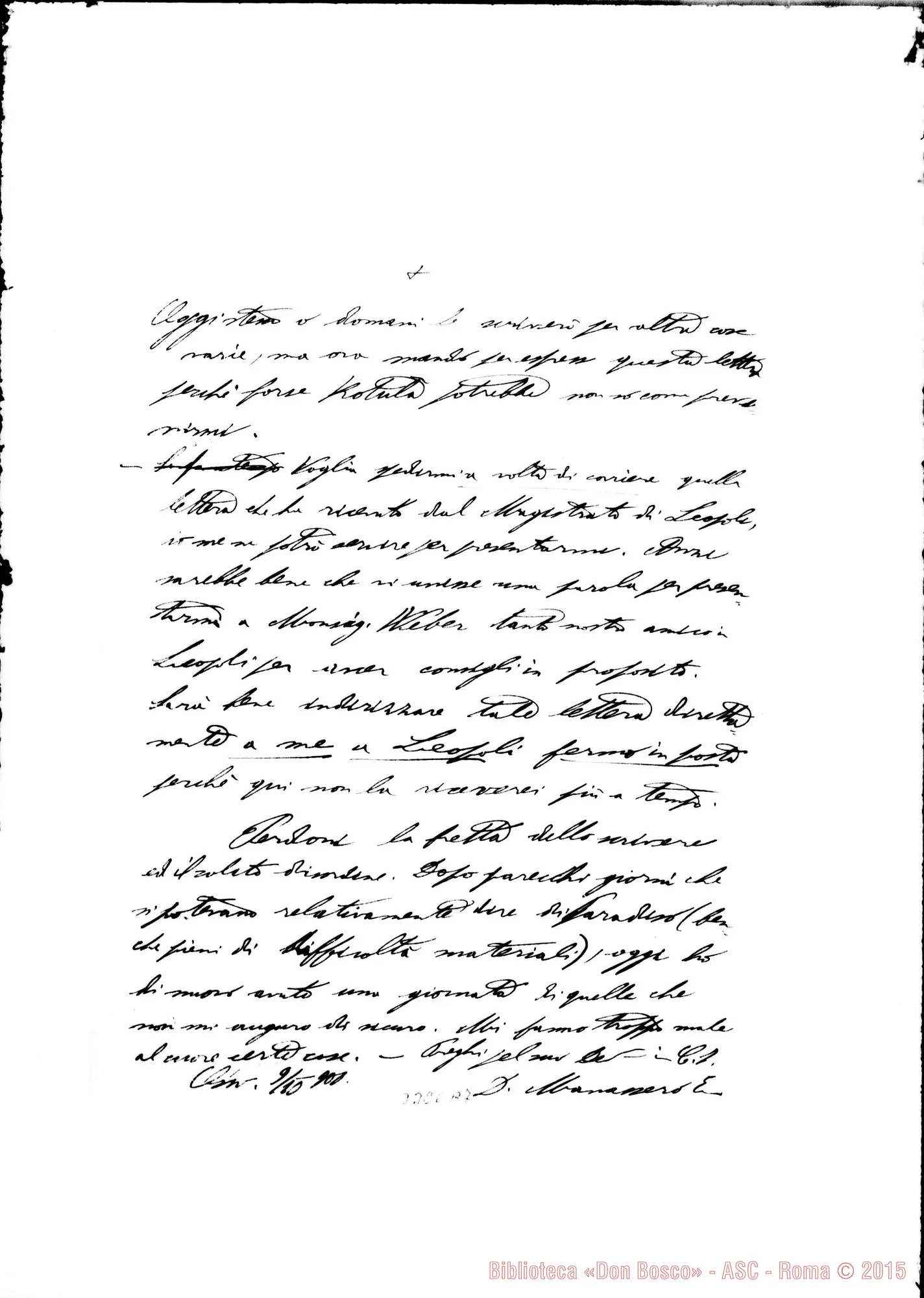 Fotogramma A 7 — Don Manassero-Don Belmonte. Oswiecim, 9-10-1900