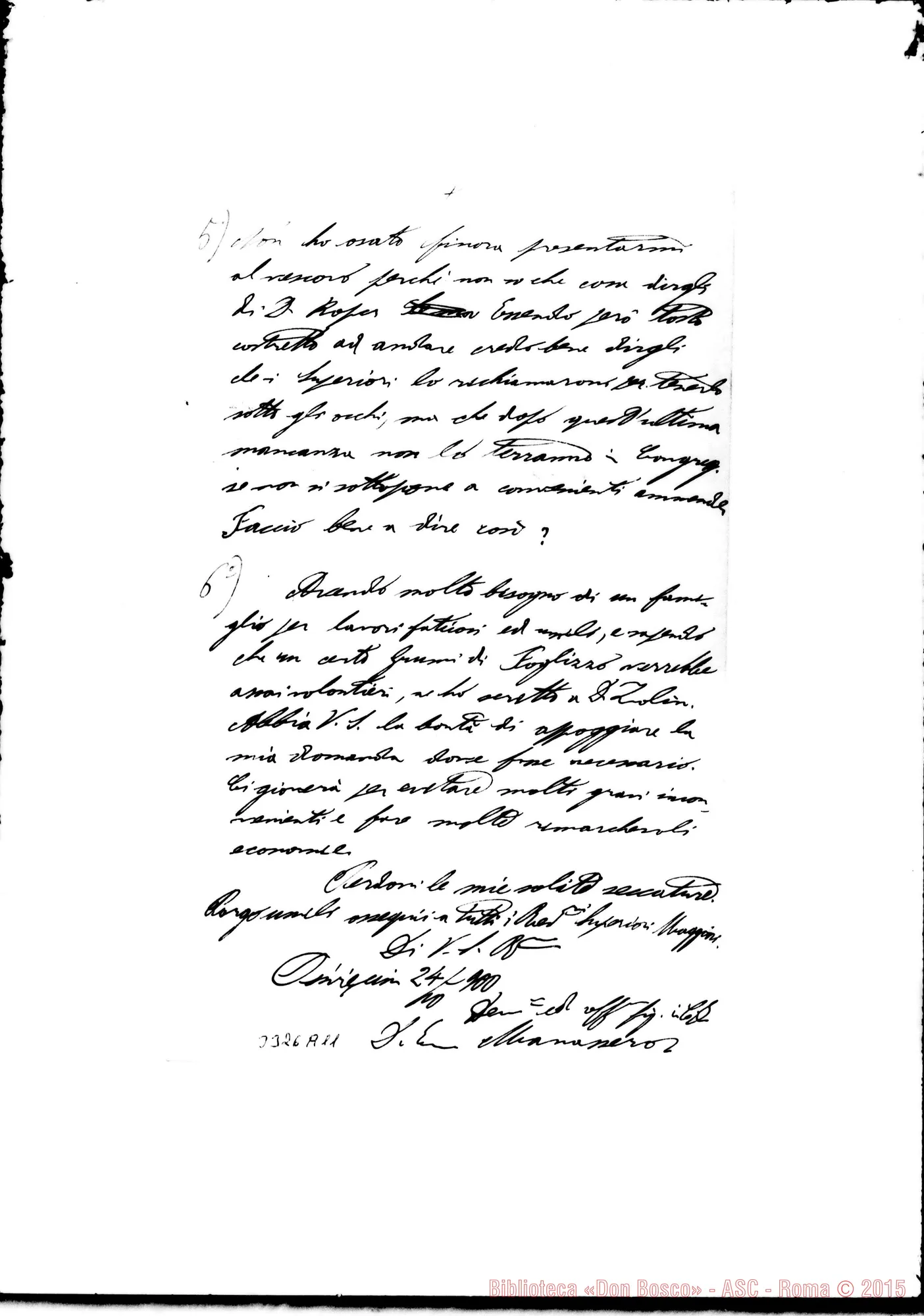 Fotogramma A 11 — Don Manassero-Don Durando. Oswiecim, 24-10-1900
