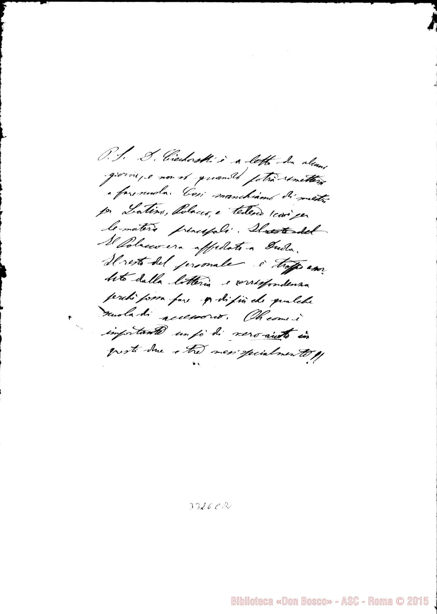 Fotogramma C 2 — Don Manassero-Don Durando. Oswiecim, 6-11-1900