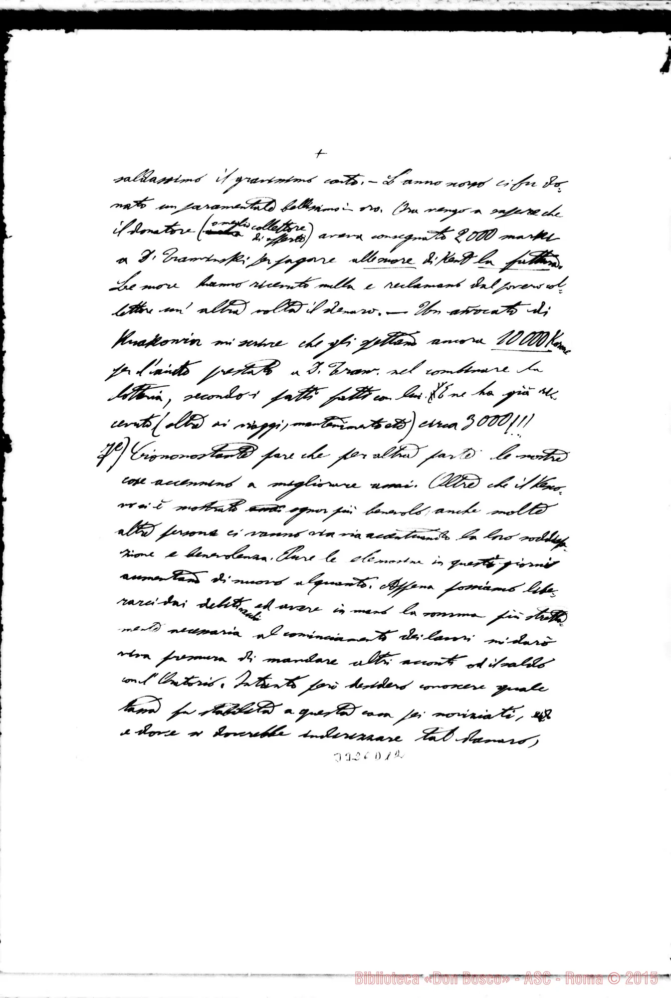 Fotogramma D 12 — Don Manassero-Don Durando. Oswiecim, 8-02-1901
