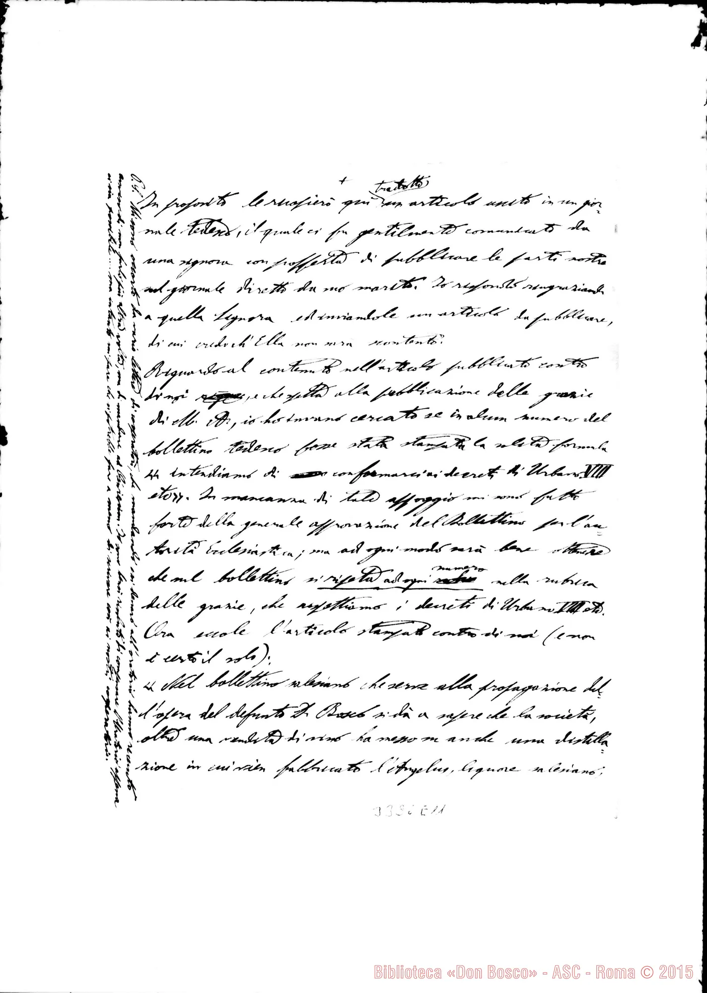 Fotogramma E 11 — Don Manassero-Don Durando. Oswiecim, 28-02-1901