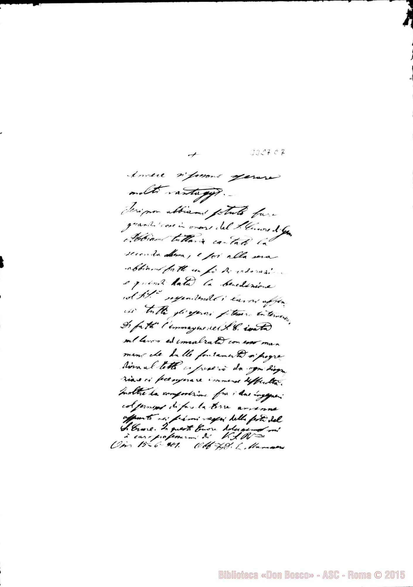 Fotogramma C 7 — Don Manassero-Don Durando. Oswiecim, 15-06-1901