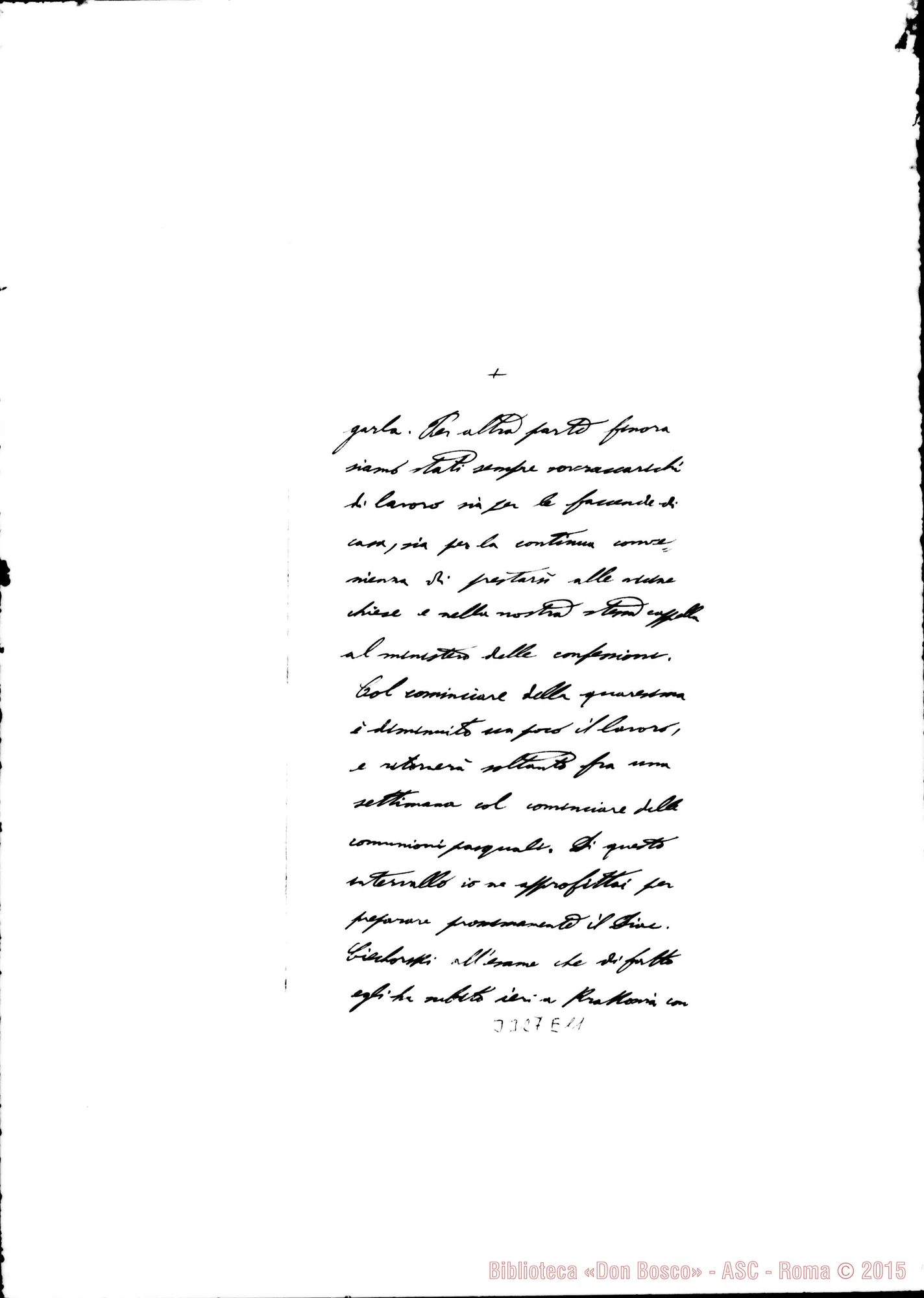 Fotogramma E 11 — Don Manassero-Don Durando. Oswiecim, 26-02-1902