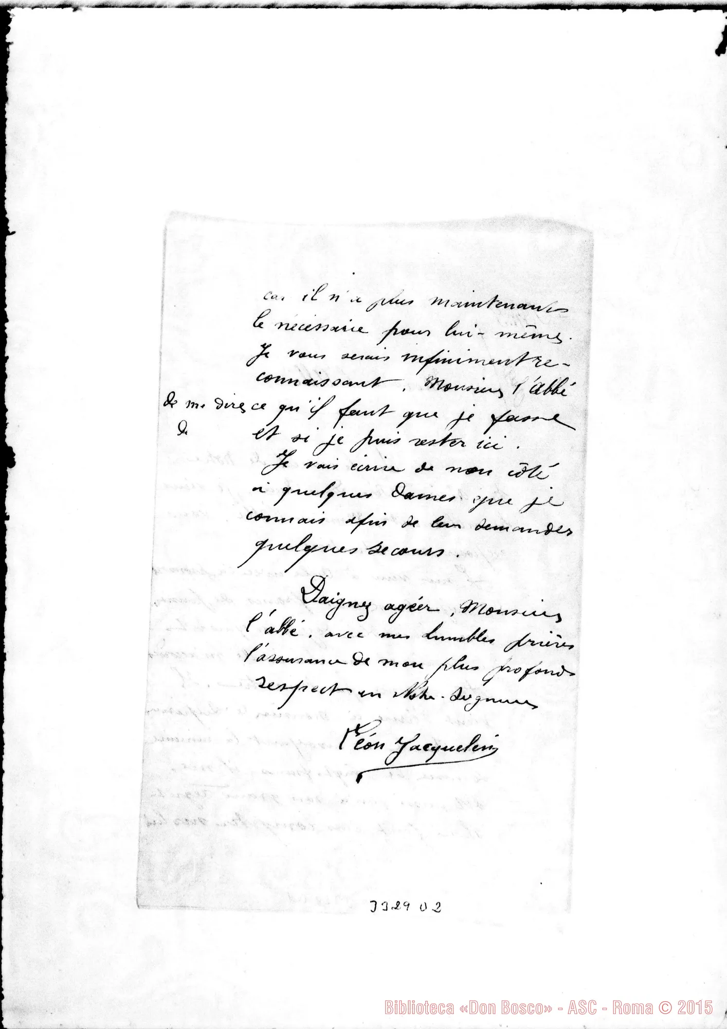 Fotogramma D 2 — Léon Jacquekin-Monsieur l’Abbé. Senza data