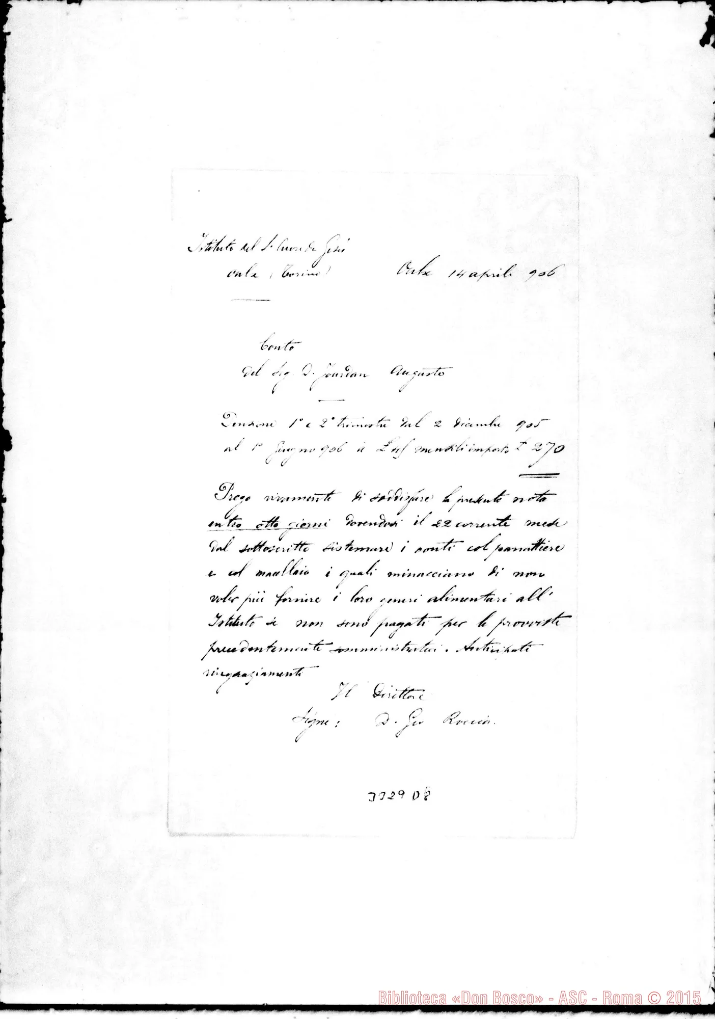 Fotogramma D 8 — Don Roccia-Don Jourdan E Don Gebelin, il 14-04-1906 Copia