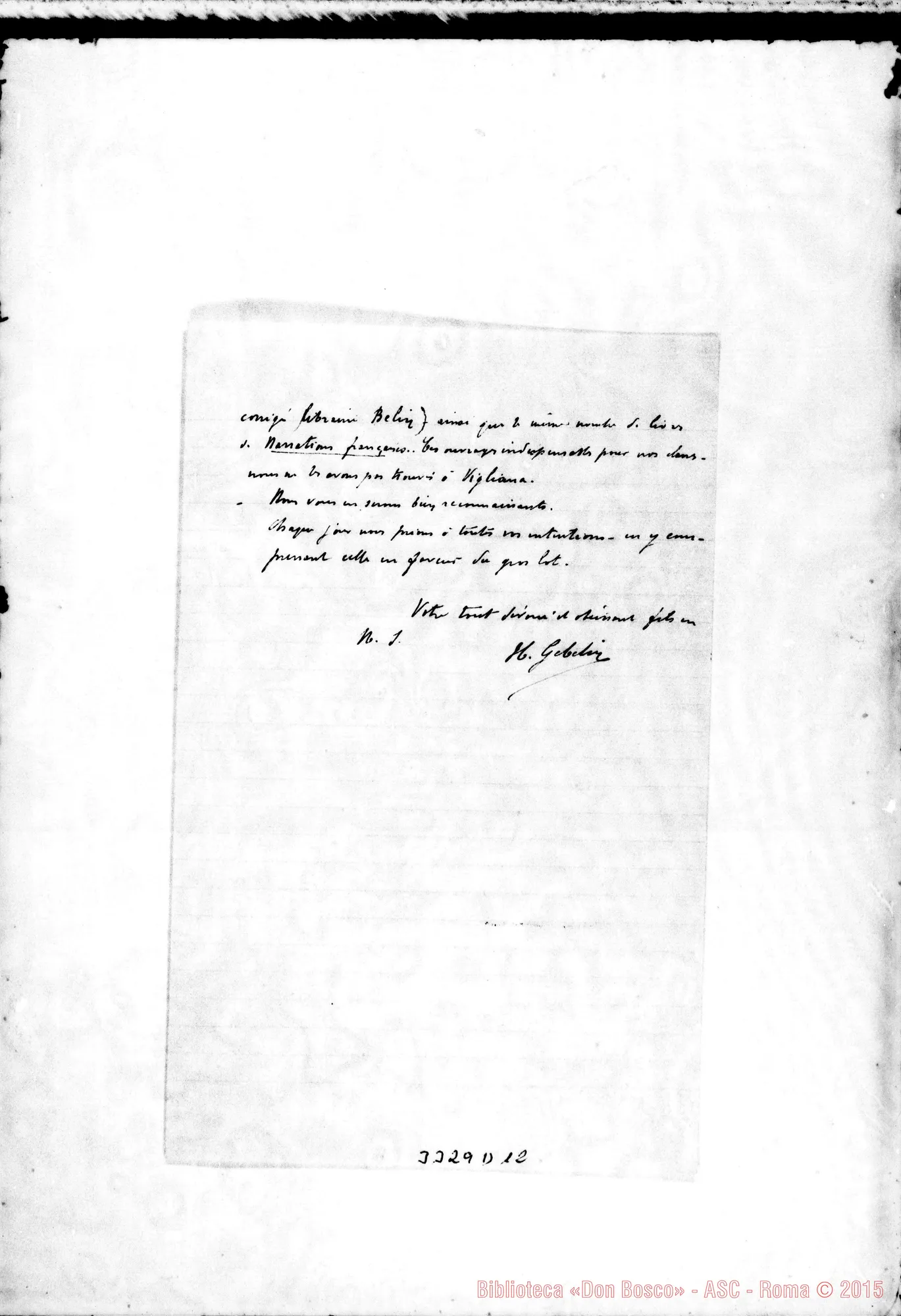 Fotogramma D 12 — H. Gebelin-Supérieur. Oulx, 13-02-1906