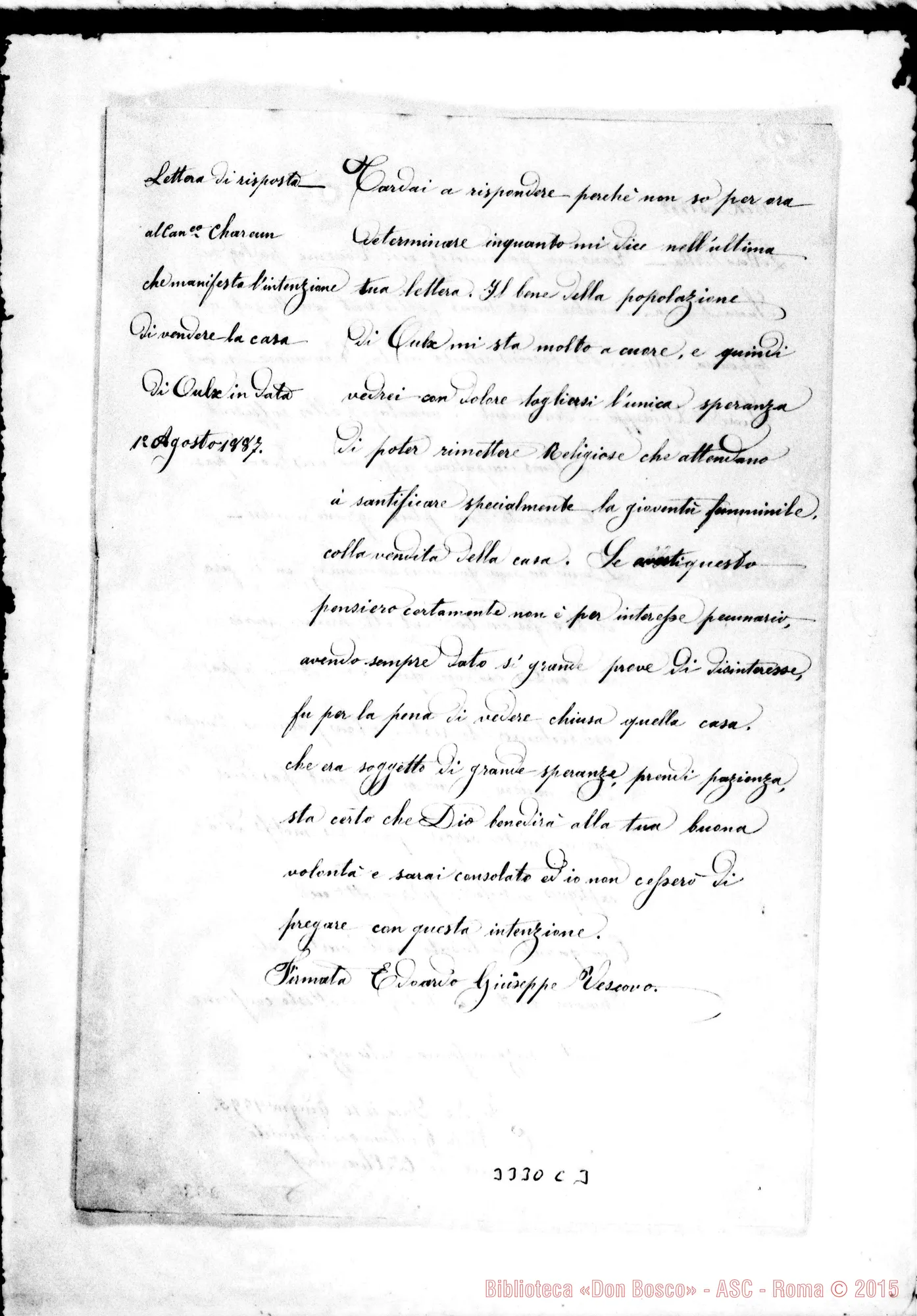 Fotogramma C 3 — Can Guillaume: copie delle carte del canonico Guillaume