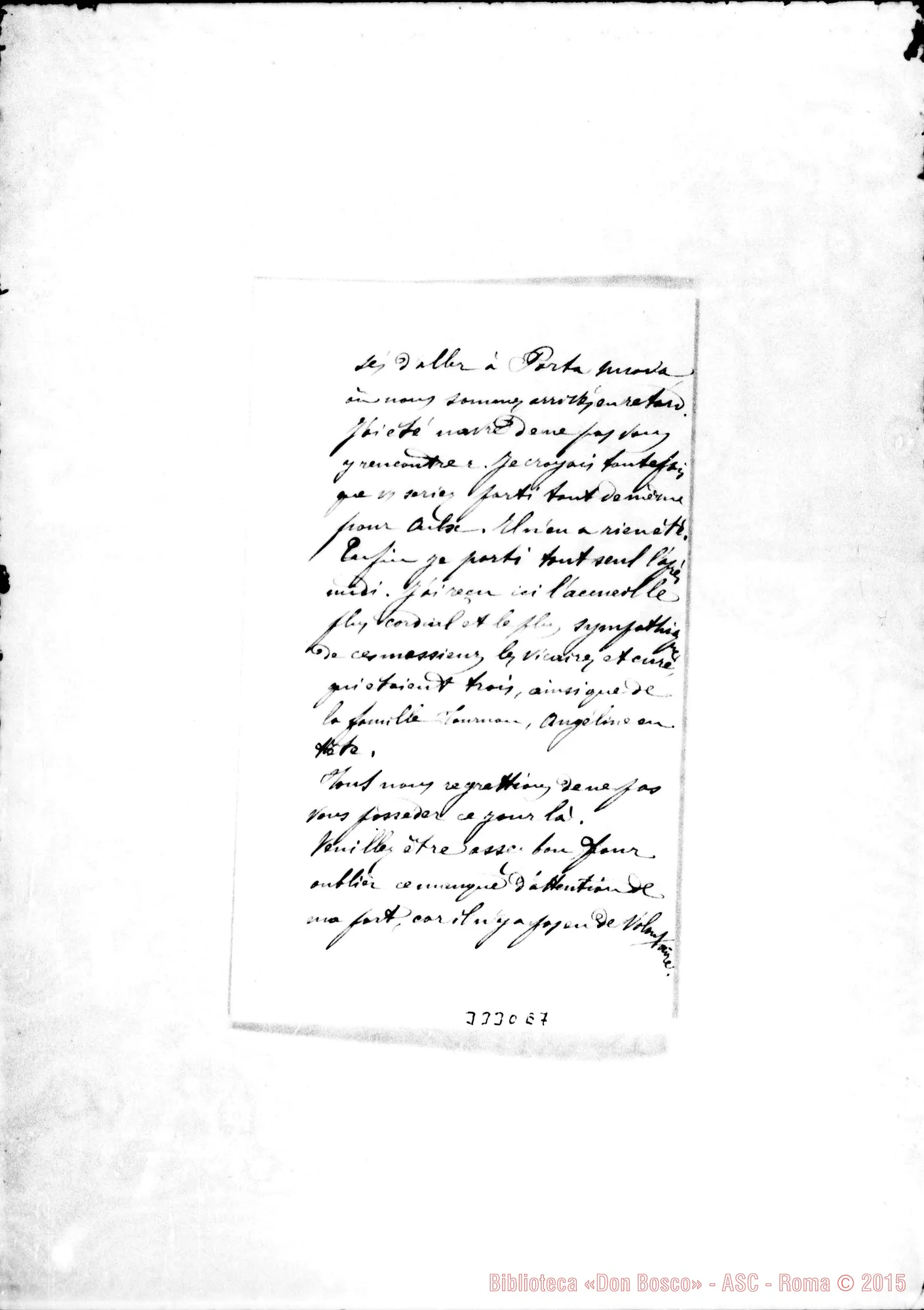 Fotogramma E 7 — Ronchail-Monsieur l’Abbé. Oulx, 7-10-1895