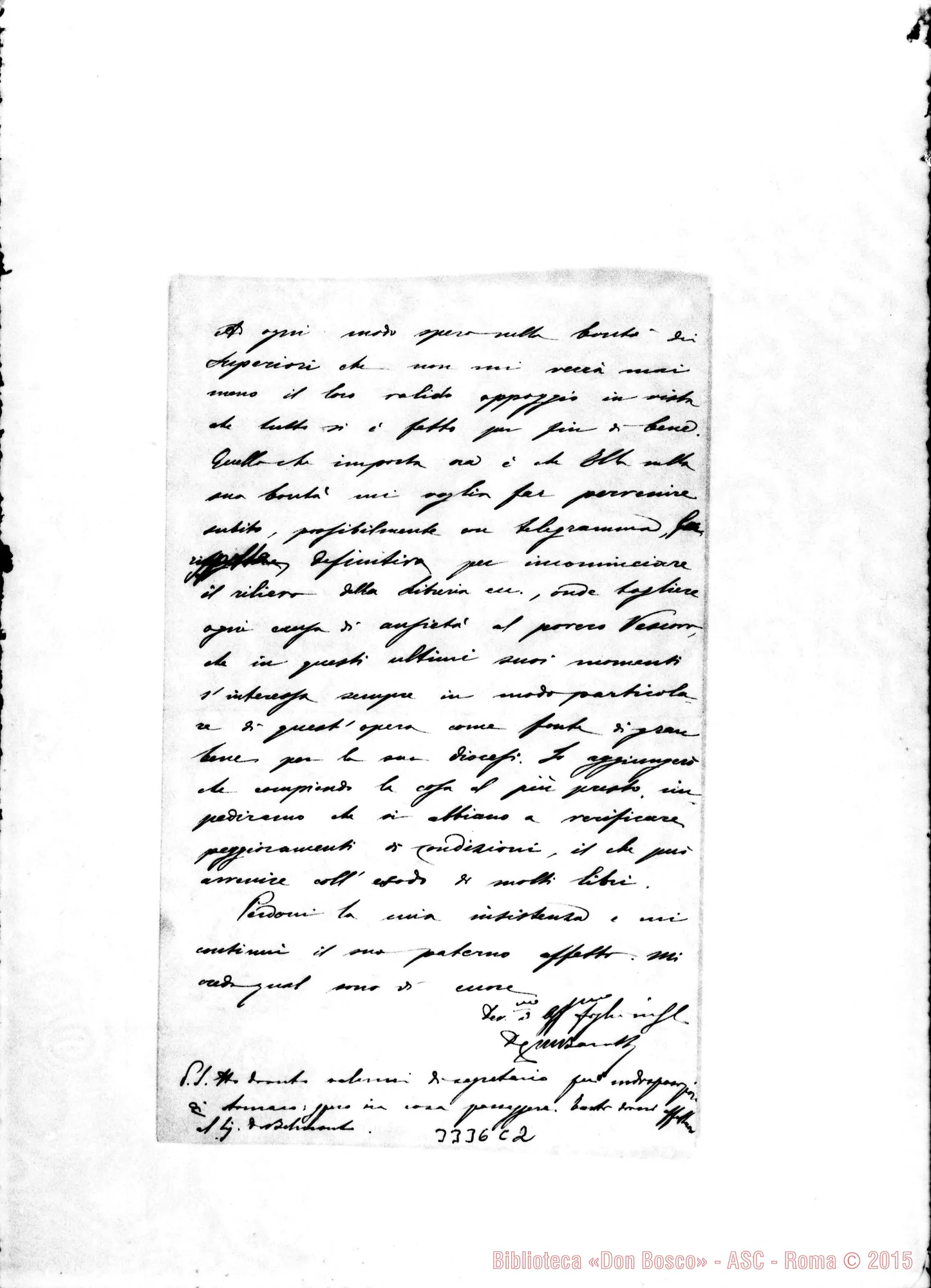 Fotogramma C 2 — Don Carlo Maria Baratta-Don Rua. Parma, 22-02-1893