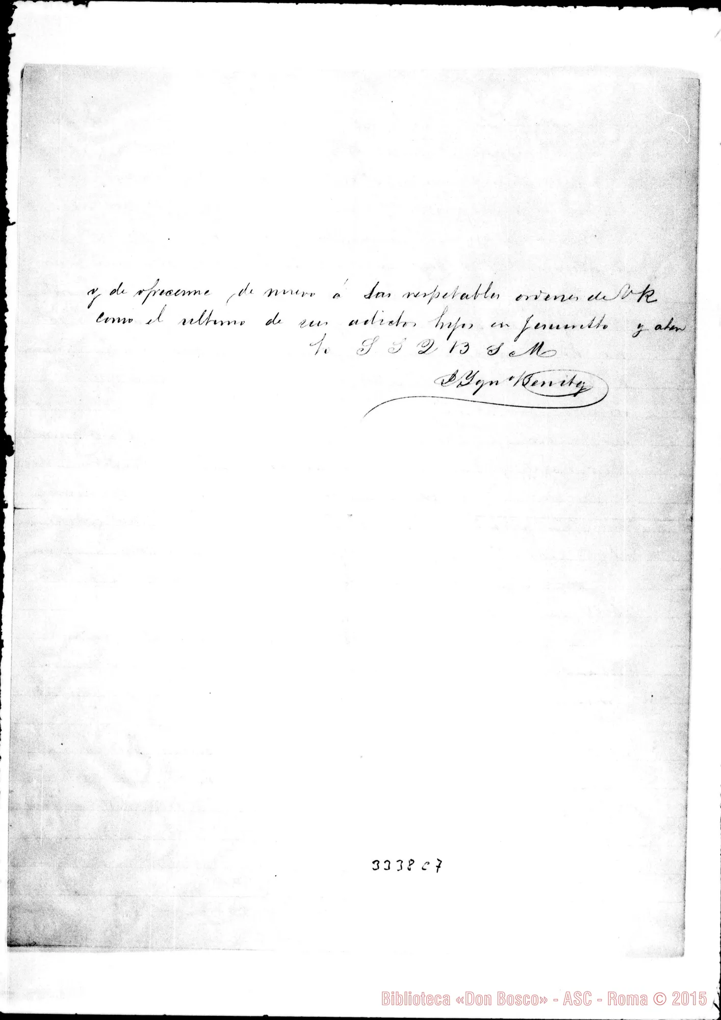 Fotogramma C 7 — Ignazio Benítez-Don Rua. Puebla, 31-10-1893 Autogr. Rua