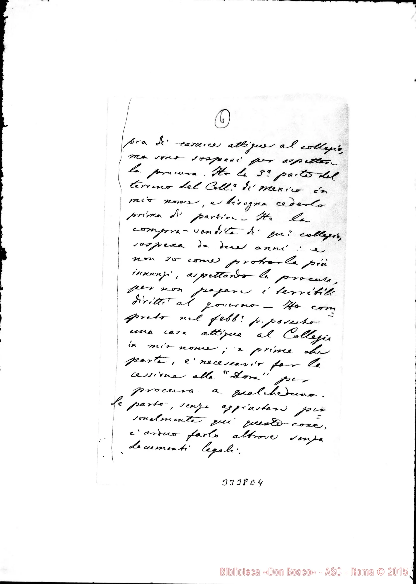 Fotogramma E 4 — Don Piperni Raffaele-Don Lazzero. Puebla, 5-11-1896