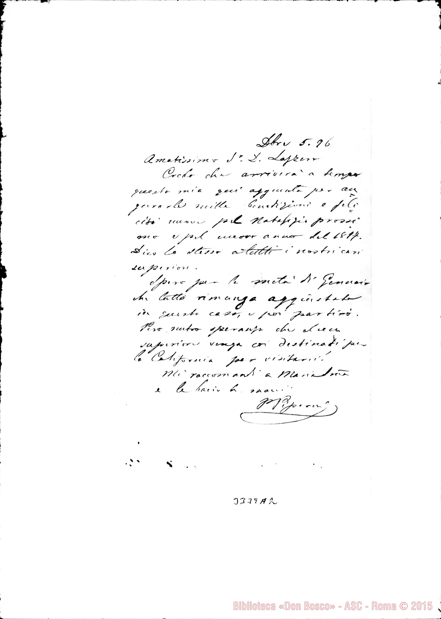 Fotogramma A 2 — Don Piperni-Don Lazzero. Puebla, 5-12-1896