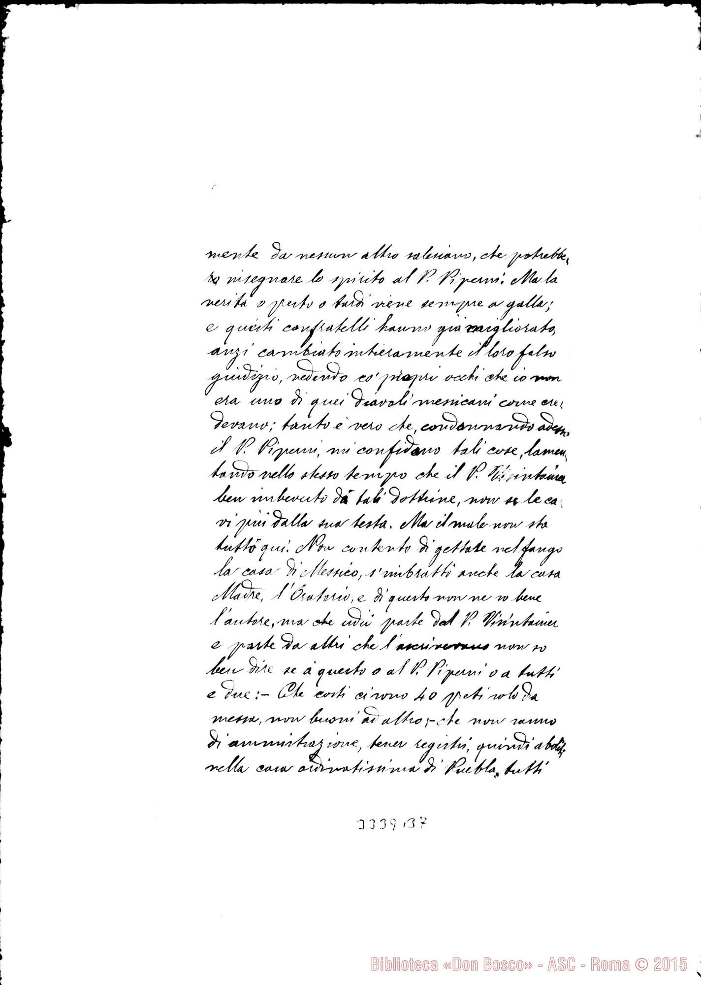 Fotogramma B 7 — Don Clodoveo Castelli-Ispettore. Puebla, 28-02-1897