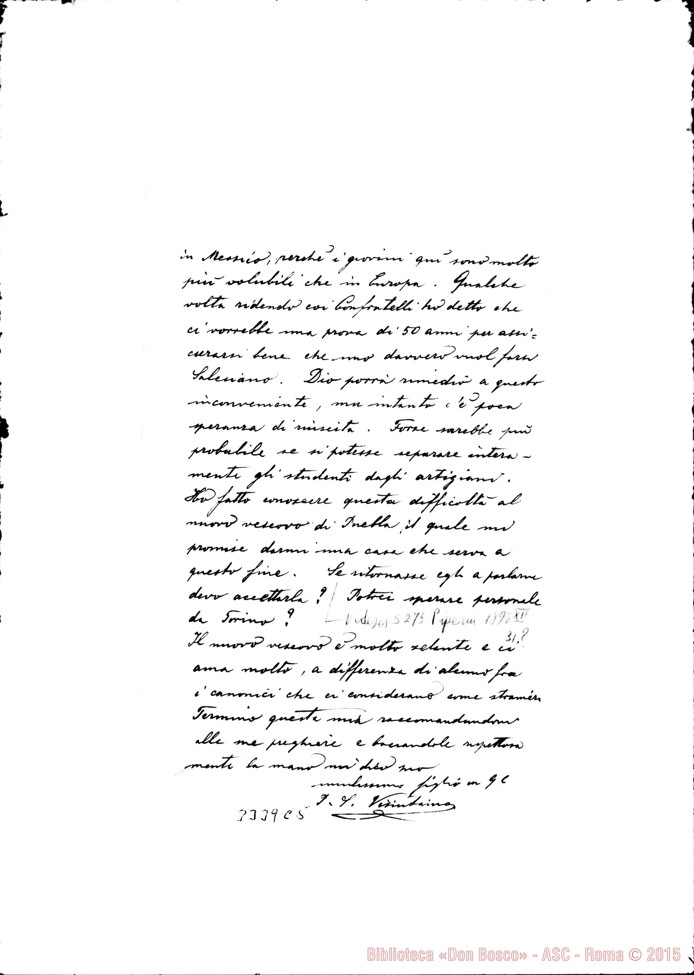 Fotogramma C 5 — Don Visintainer-Ispettore. Puebla, 26-04-1897