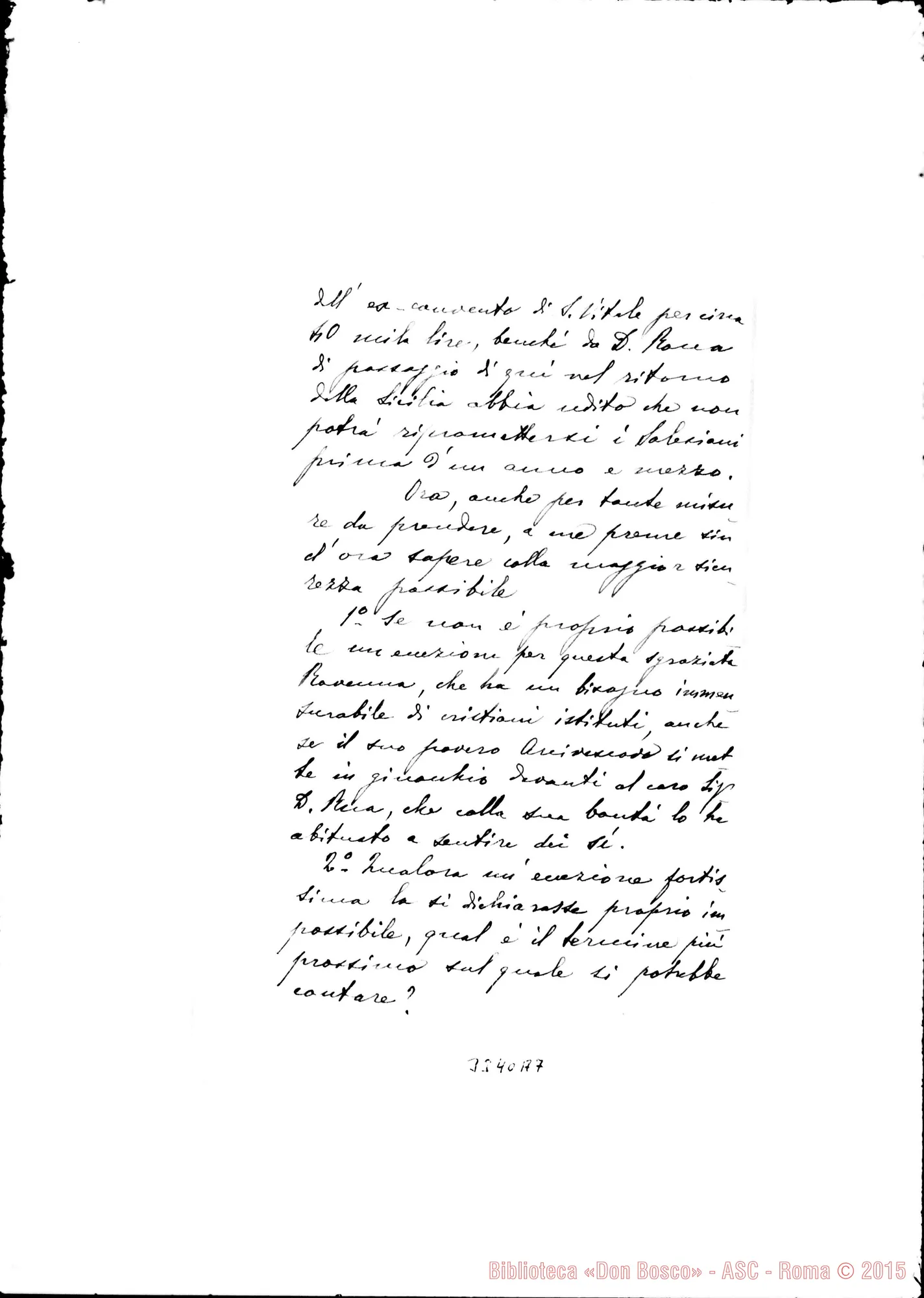 Fotogramma A 7 — Ravenna: Morganti Pasquale, arciv. di Ravenna-Don Rua, il 10-03-1906