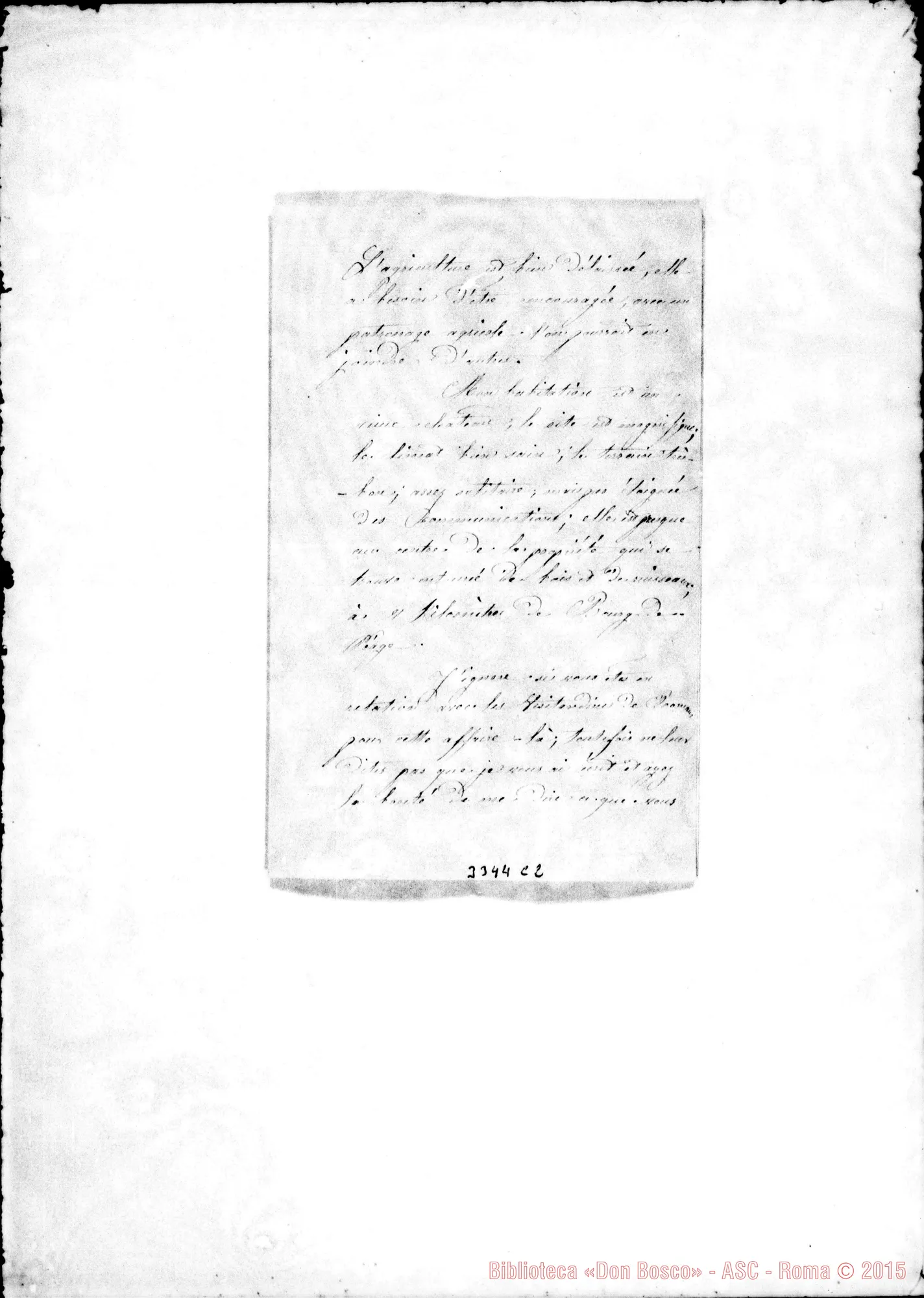 Fotogramma C 2 — Romans: Gabrielle Girent-Révérend Père. Yonchère, 8-11-1890 Autogr. Rua
