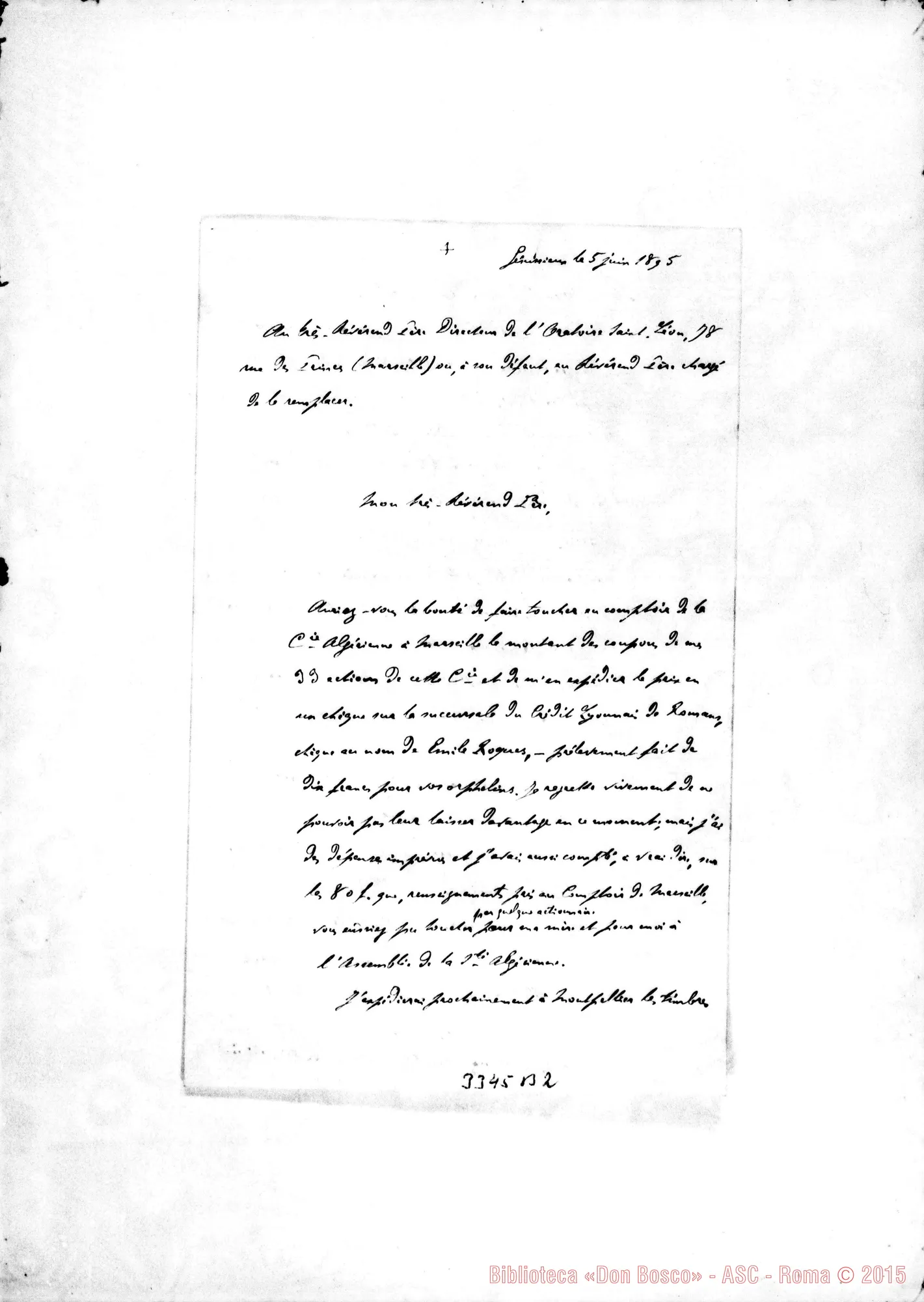 Fotogramma B 2 — Rogues Emile-Révérend Père, il 5-06-1895