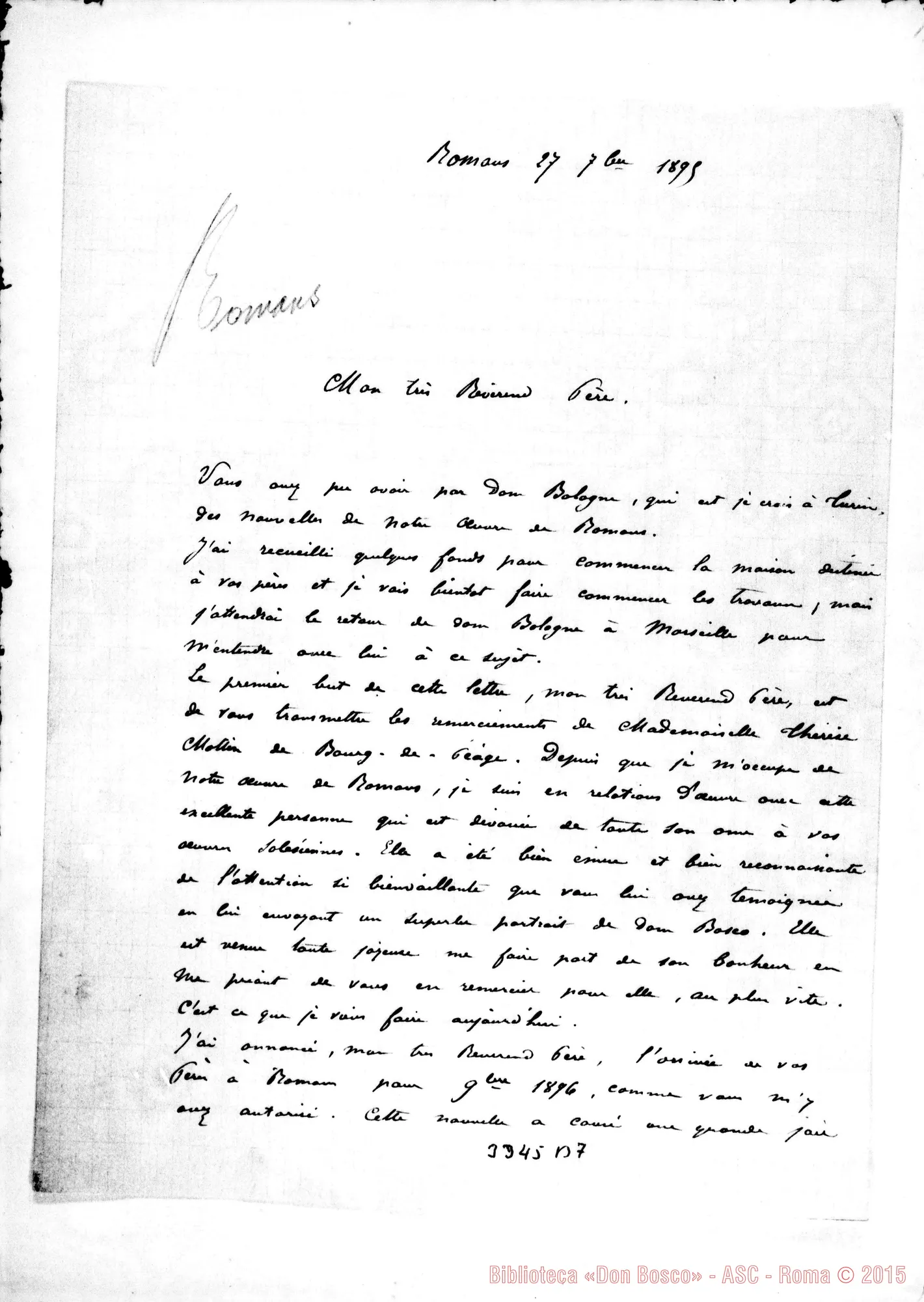 Fotogramma B 7 — A. Chopin-Révérend Père. Romans, 27-09-1895