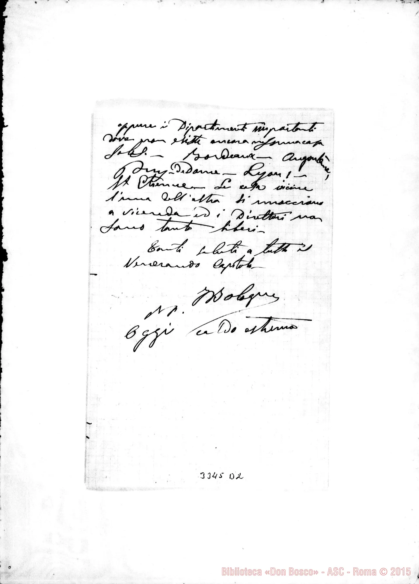 Fotogramma D 2 — Don Bologna-Don Durando. Marseille, 9-07-1896