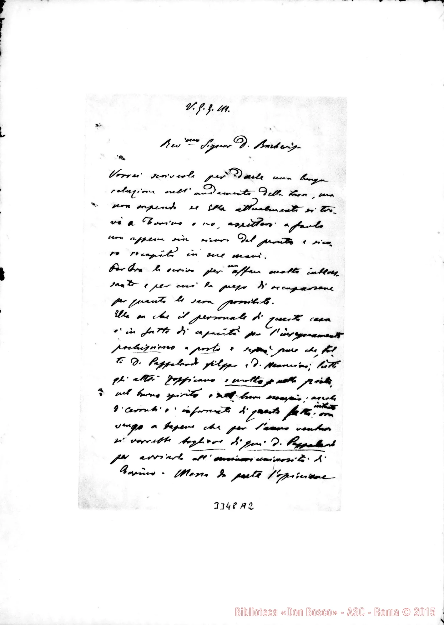 Fotogramma A 2 — Don Piccollo-Don Barberis. San Gregorio, 14-06-1896