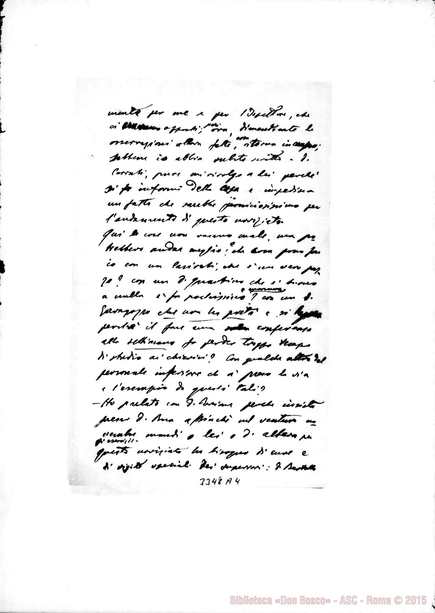 Fotogramma A 4 — Don Piccollo-Don Barberis. San Gregorio, 14-06-1896