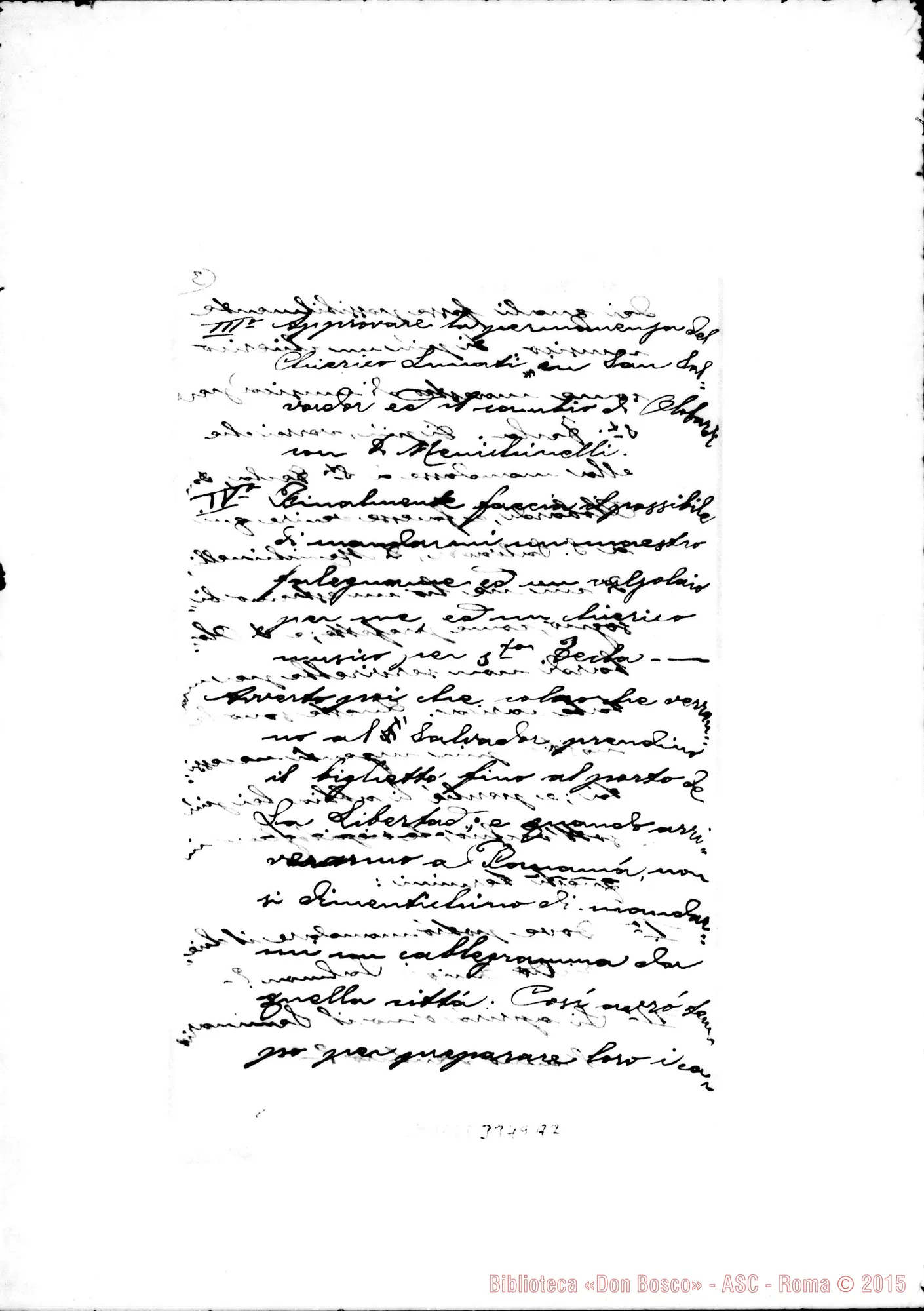 Fotogramma A 7 — Don Giuseppe Misieri-Ispettore. San Salvador, 31-08-1899