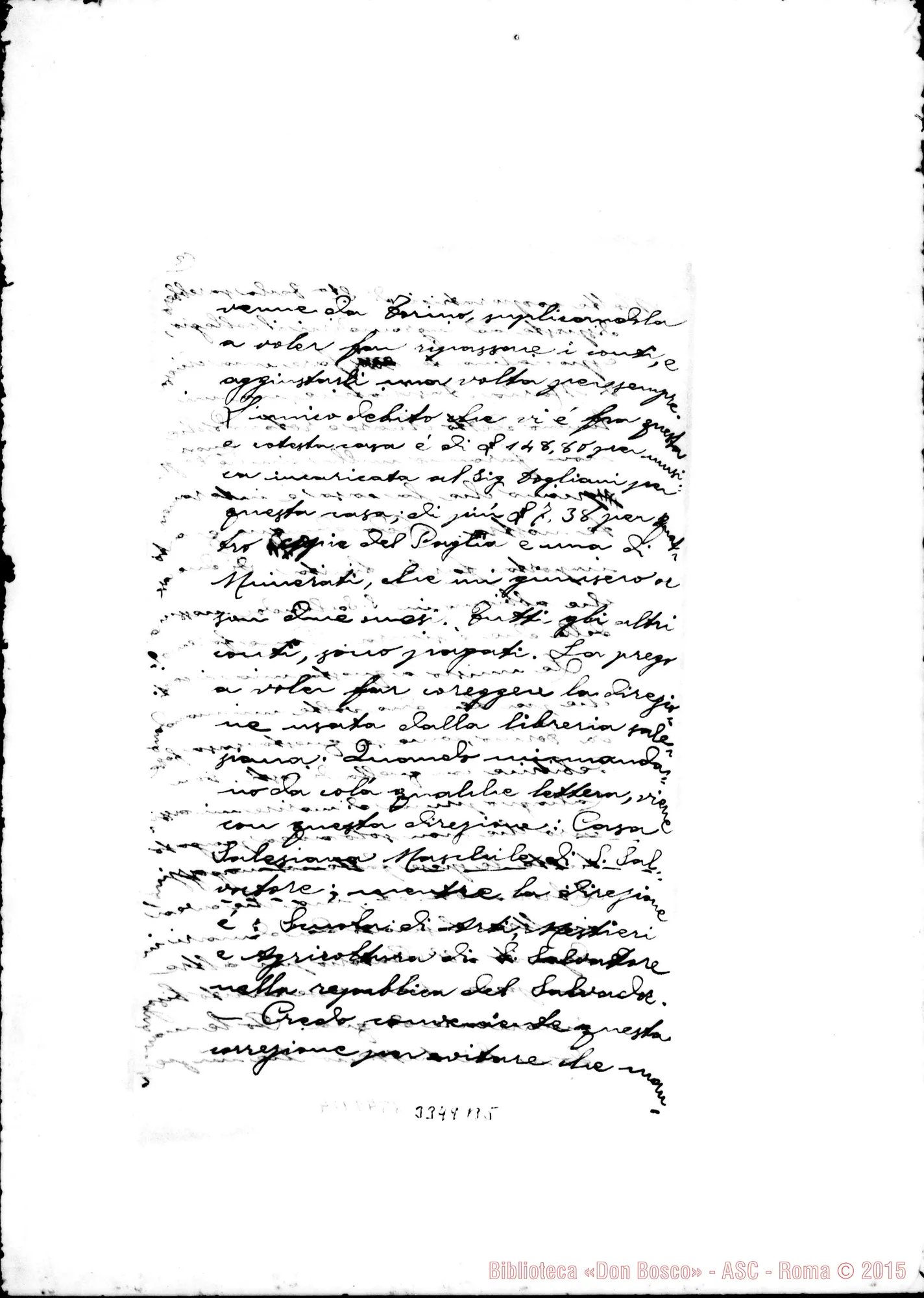Fotogramma B 5 — Don Giuseppe Misieri-Ispettore. San Salvador, 8-09-1899