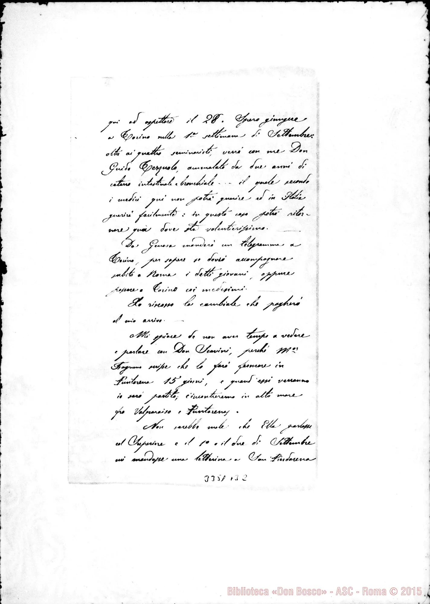 Fotogramma B 2 — Don Tomatis Domenico-Don Lazzero. Santiago, 13-07-1894