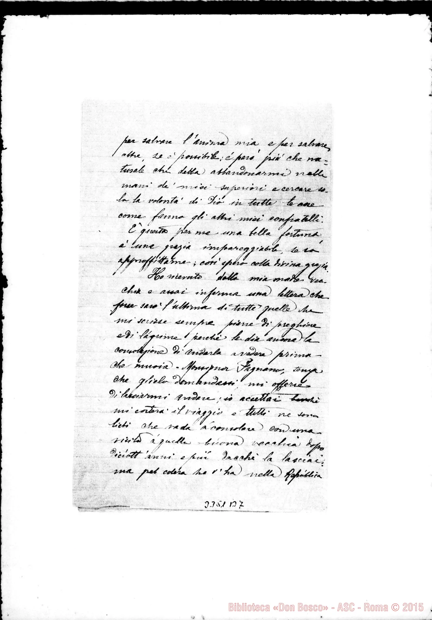 Fotogramma B 7 — Don Michele Fassio-Don Lazzero. Santiago, 8-01-1895