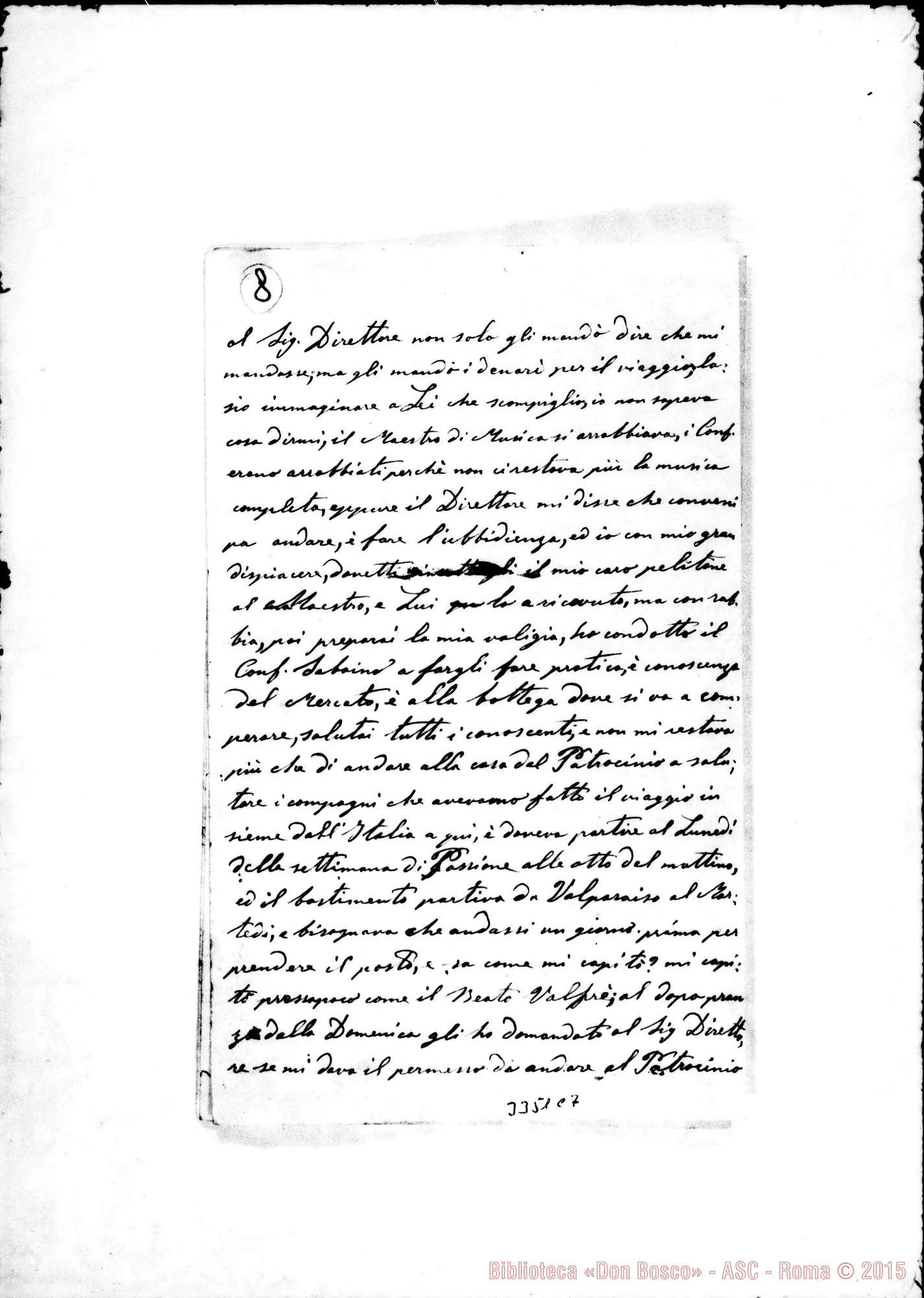 Fotogramma C 7 — Coad. Luigi Berrone: avviso. Santiago, 21-04-1895
